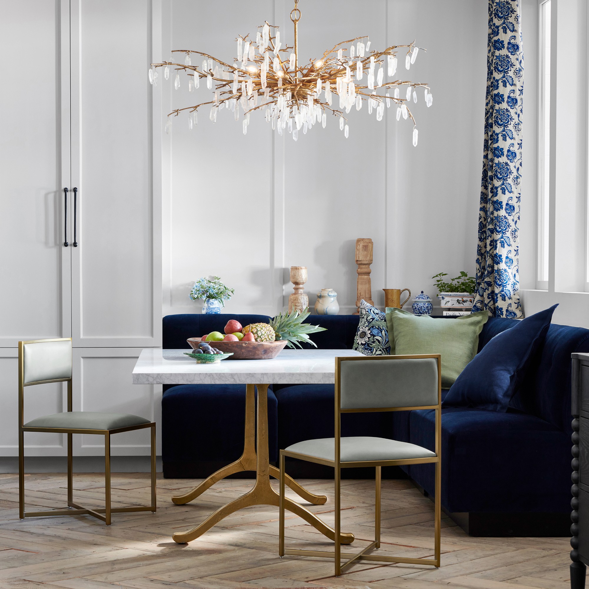 Wishbone Rectangular Dining Table (80