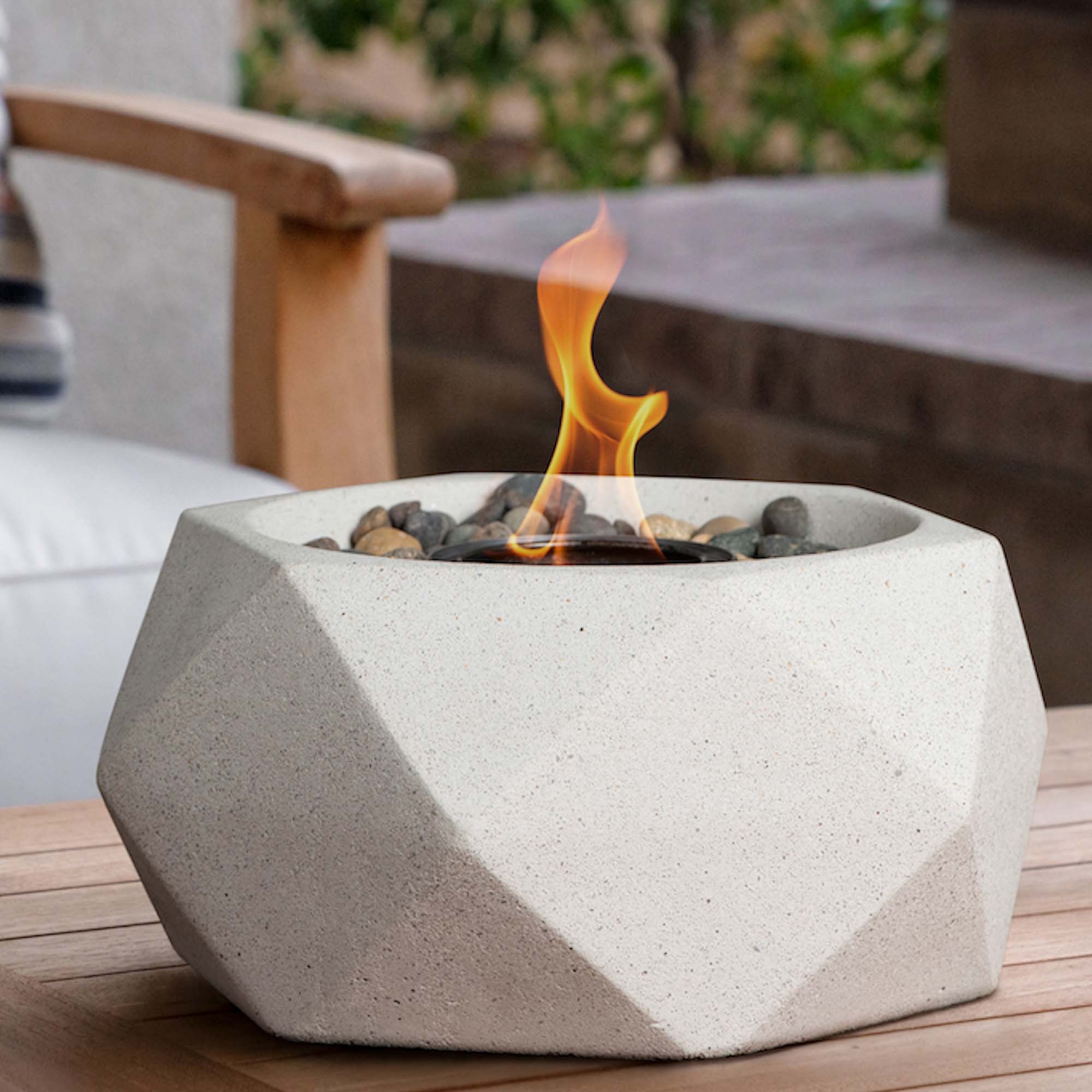 TerraFlame Geo Tabletop Fire Bowl (11