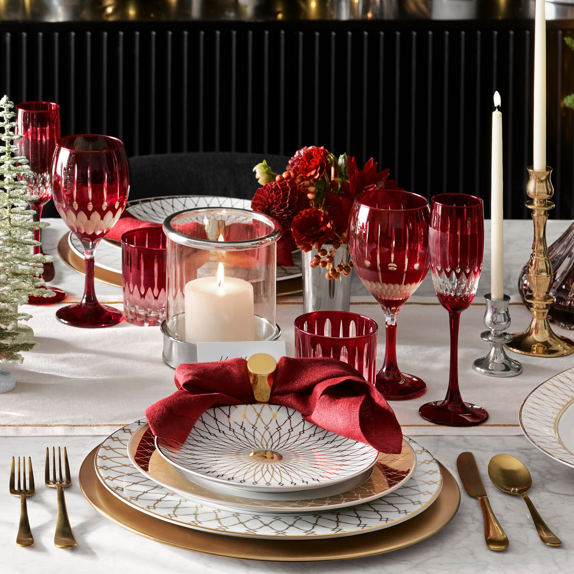 Heirloom Silver Taper Holders