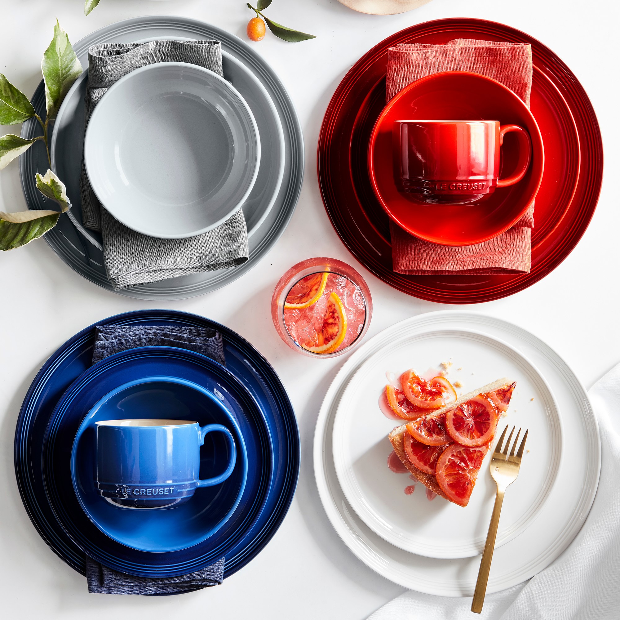 Le Creuset San Francisco Coupe Salad Plates