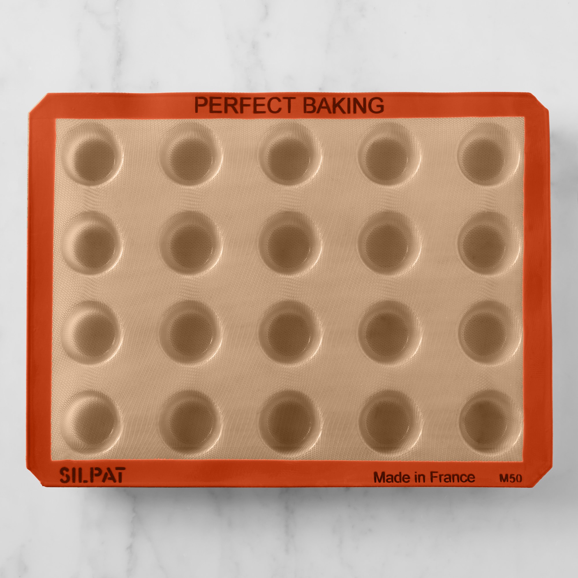 Silpat Nonstick Silicone Perfect Mini Muffin Pan, 20-Well