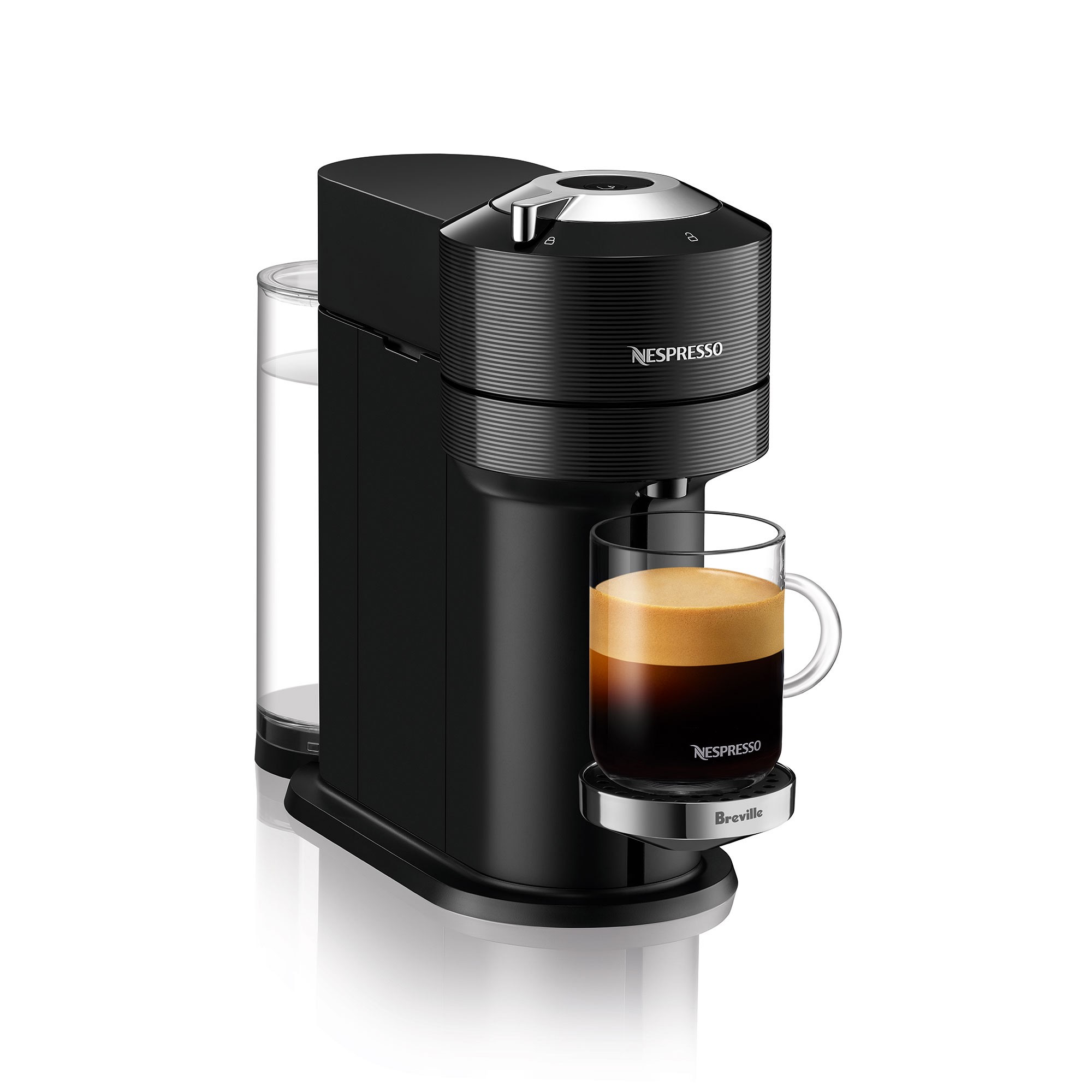 Nespresso Vertuo Next Premium Espresso Machine with Aeroccino Milk Frother by Breville