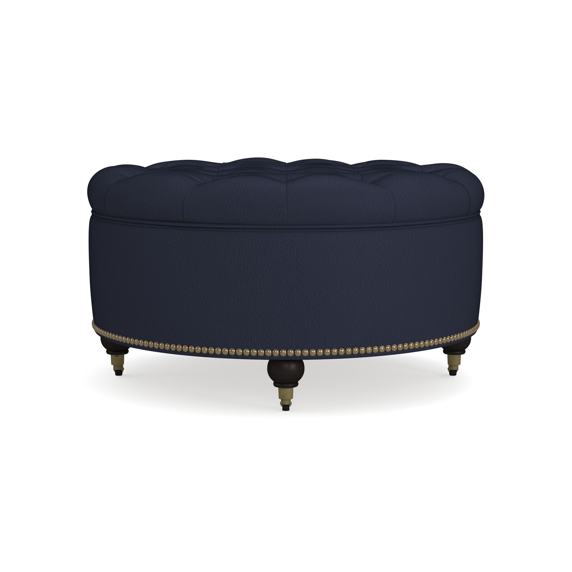 Soho Tufted Round Storage Ottoman (36