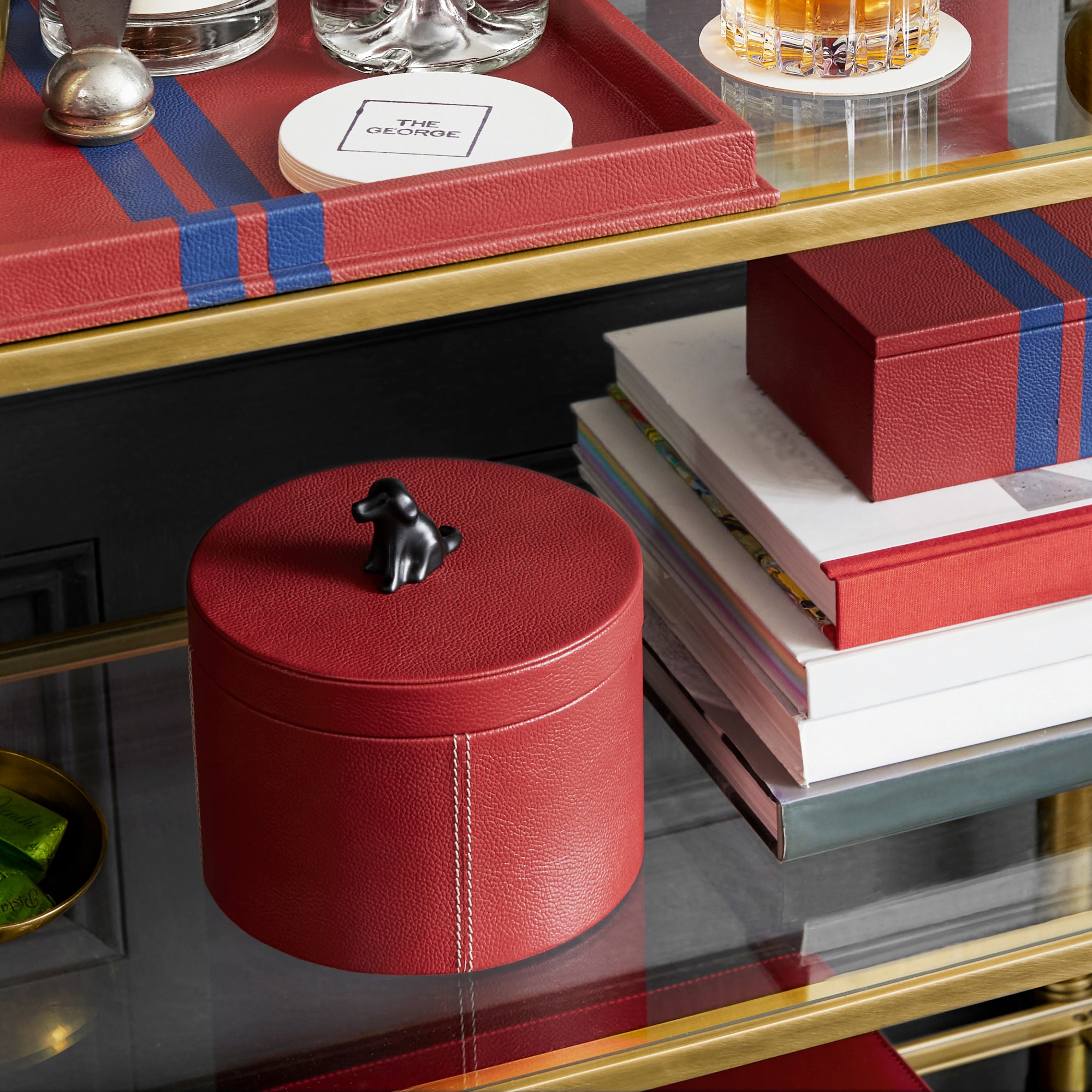 THE GEORGE x Williams Sonoma Home Box with Dog Handle