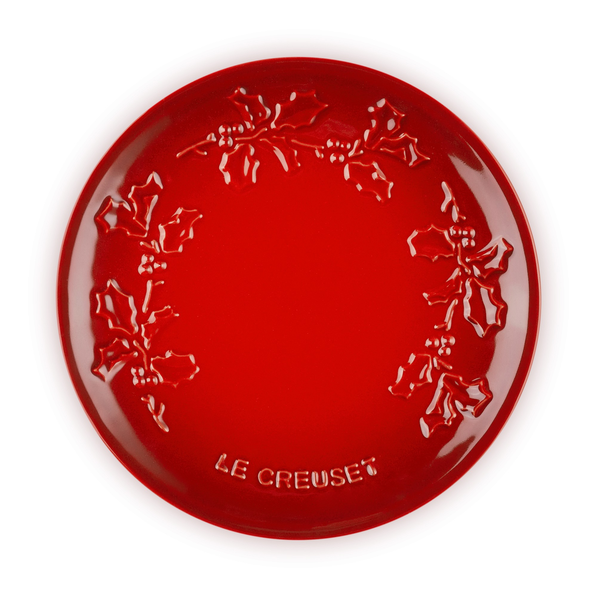 Le Creuset Holly Dessert Plate