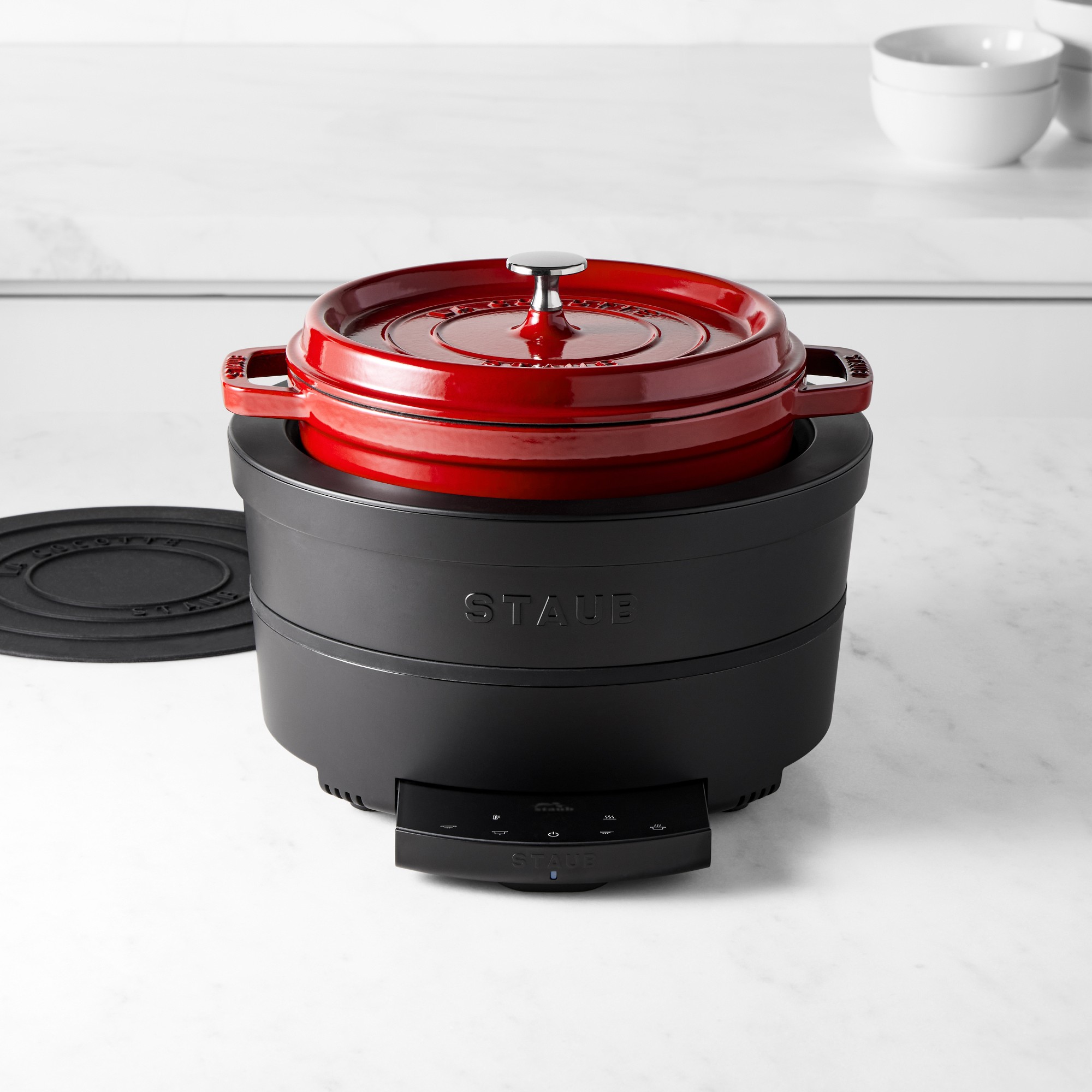 Staub Induction Multi-Cooker with Staub Round Oven