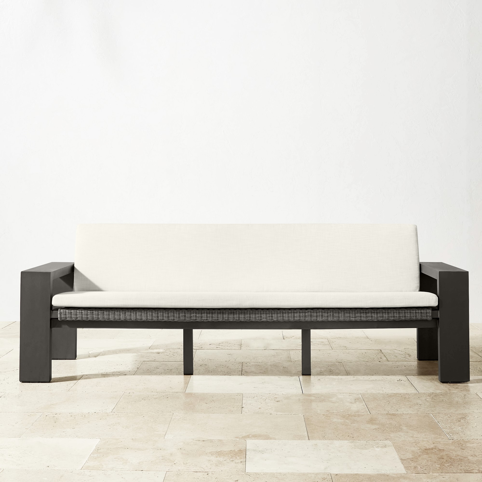 Larnaca Metal x All-Weather-Weave Outdoor Cushions