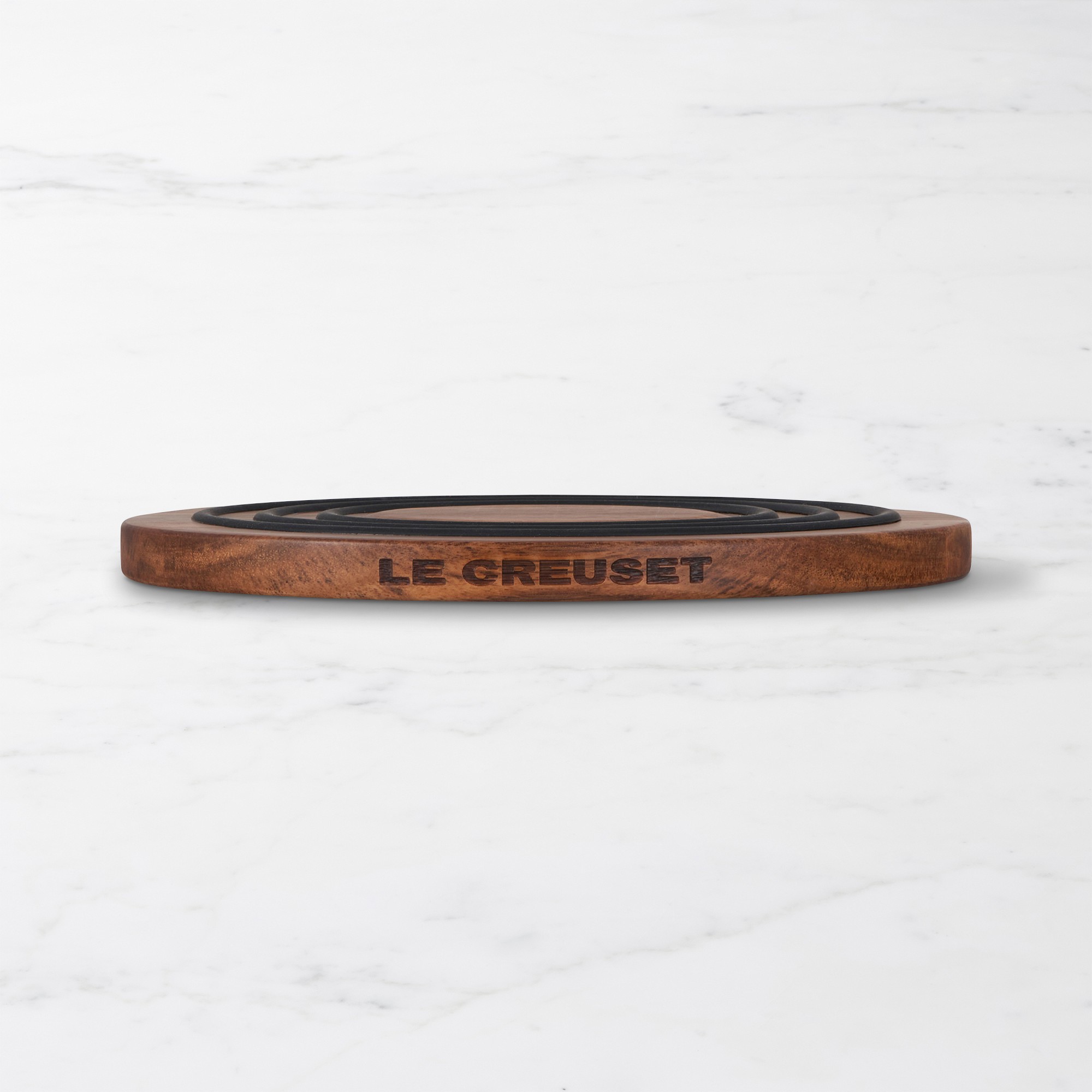 Le Creuset Magnetic Wooden Trivet, 8