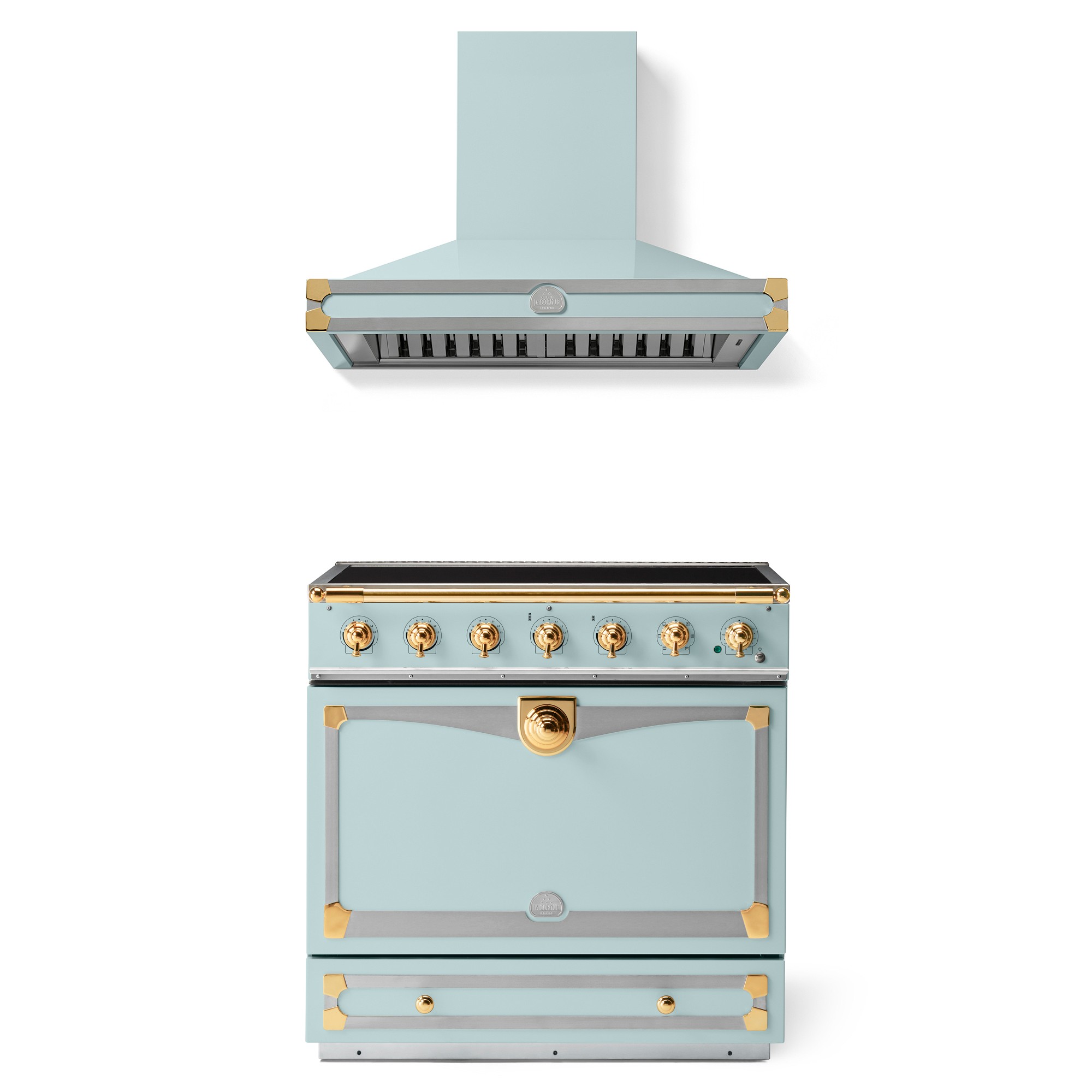 La Cornue CornuFé 90 Albertine Induction Range & Hood
