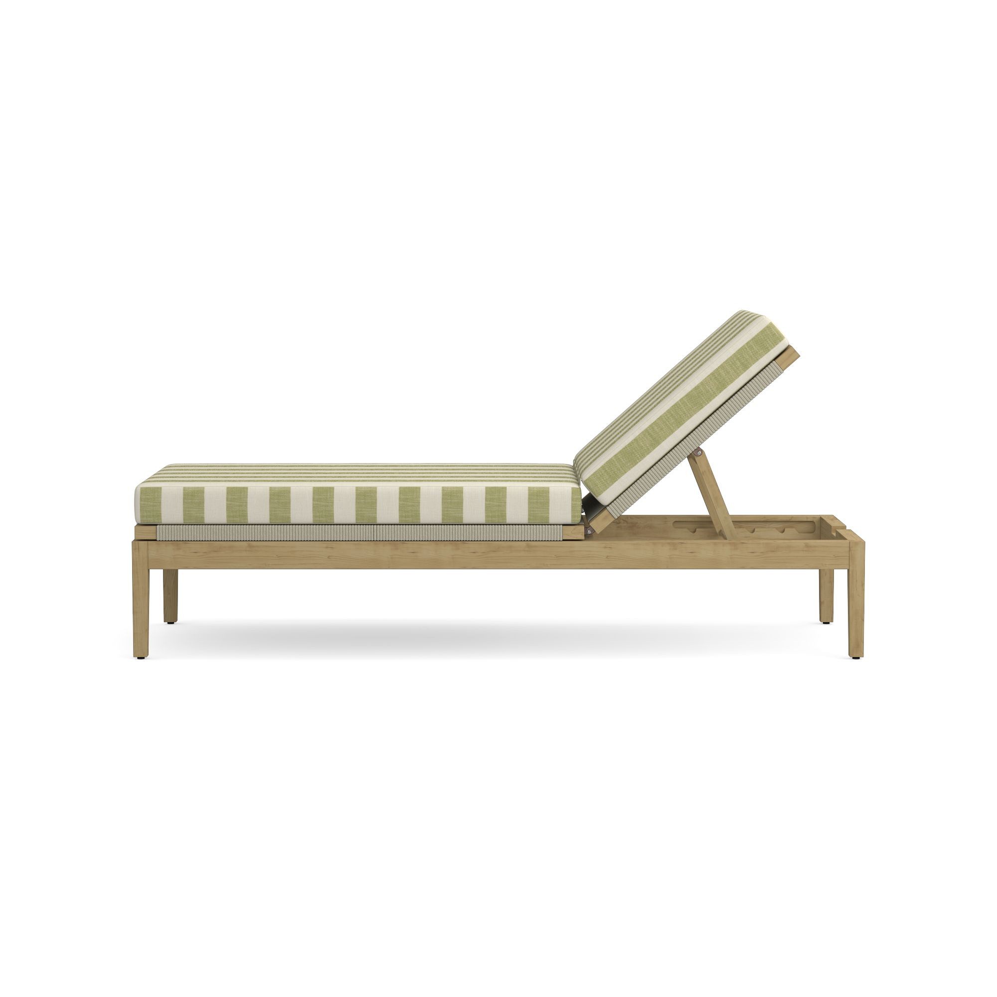 Pasadena Outdoor Teak Chaise Cushions