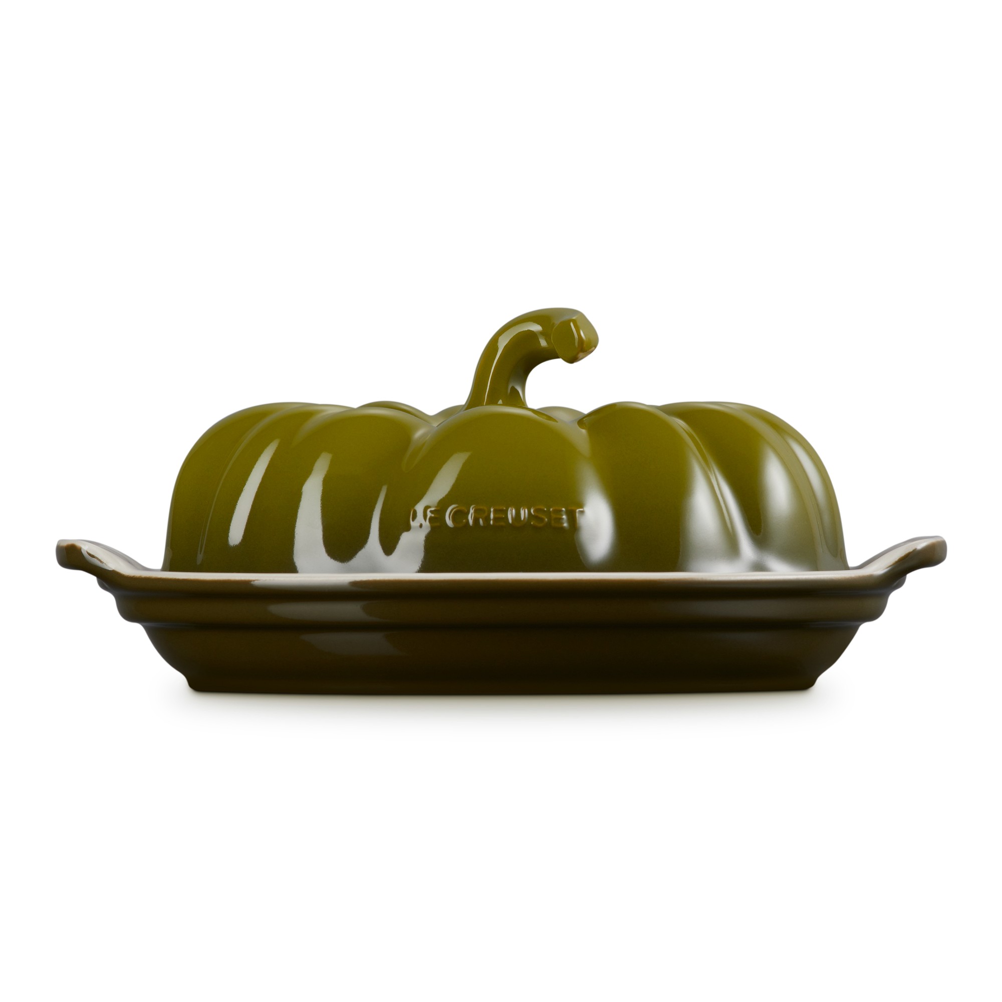 Le Creuset Stoneware Pumpkin Butter Dish