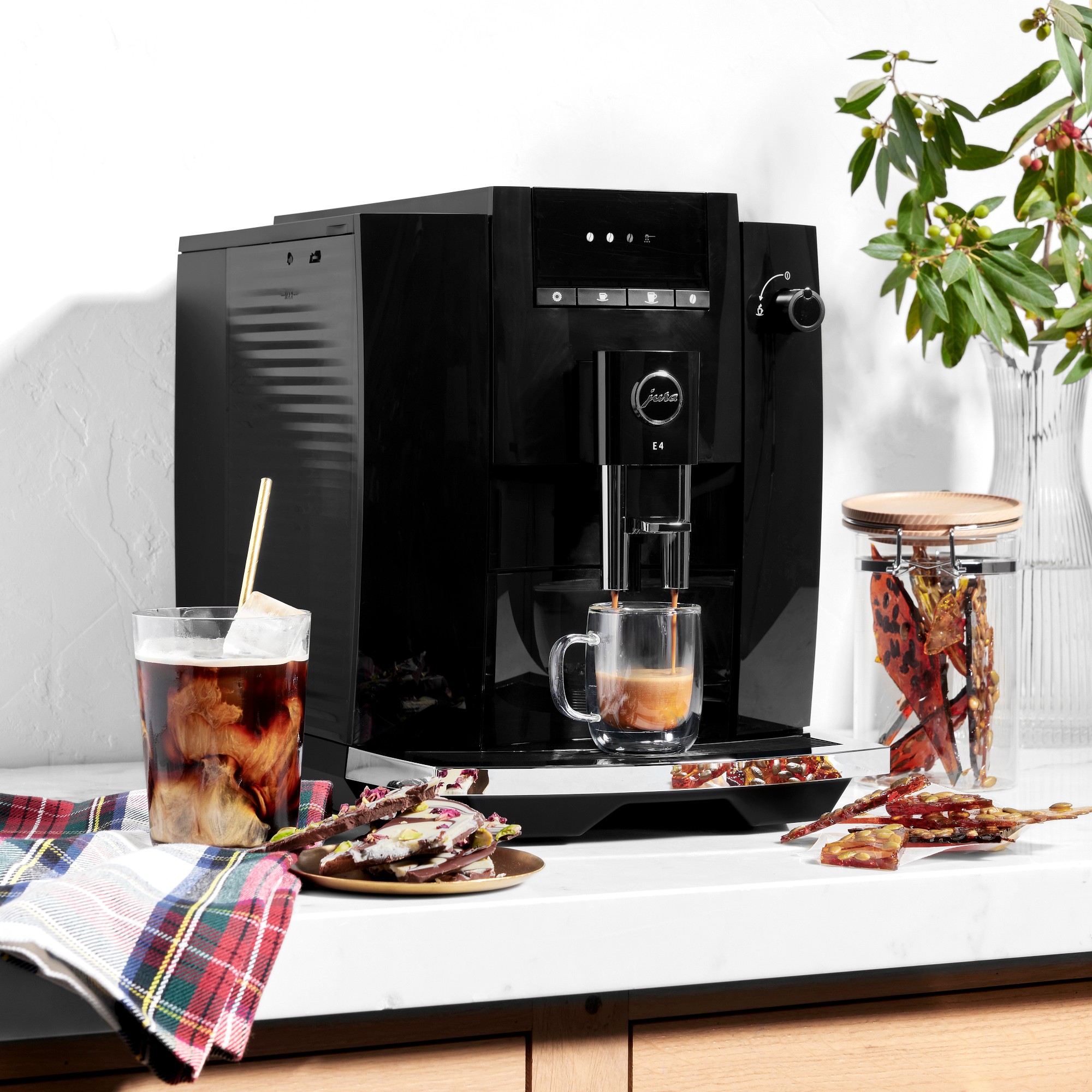 JURA E4 Fully Automatic Espresso Machine