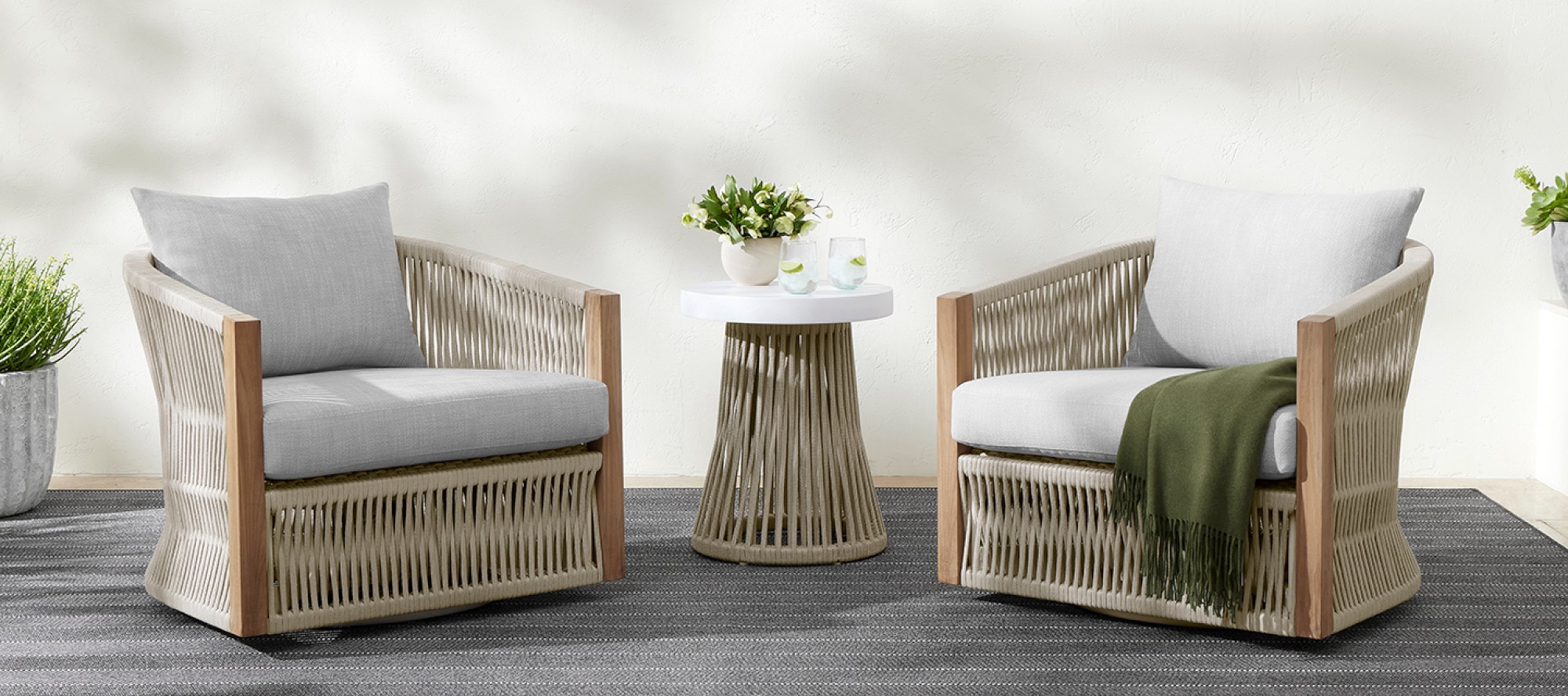 Pasadena Outdoor Teak Cushions