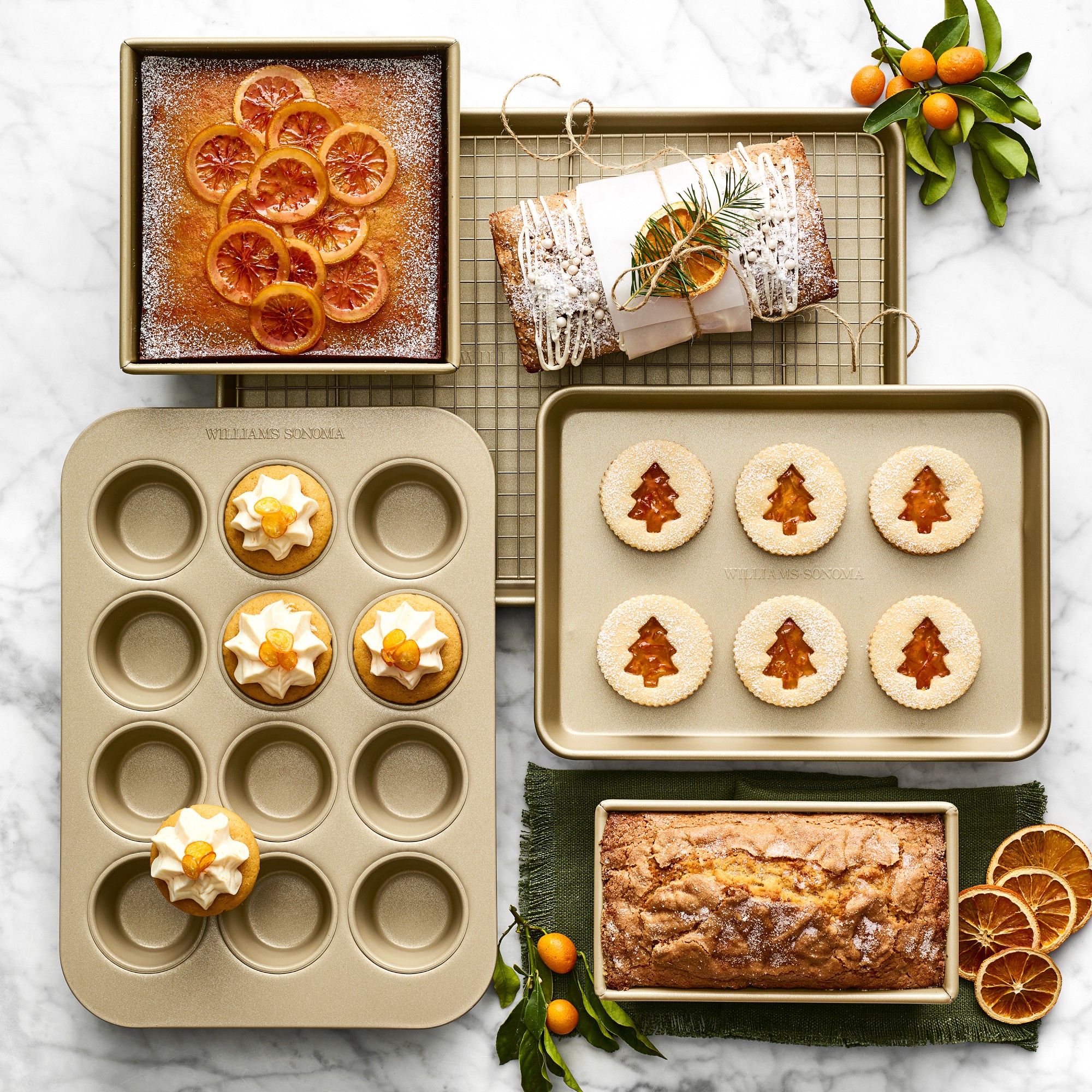 Williams Sonoma Goldtouch® Pro Nonstick Bakeware, Ultimate Set of 6