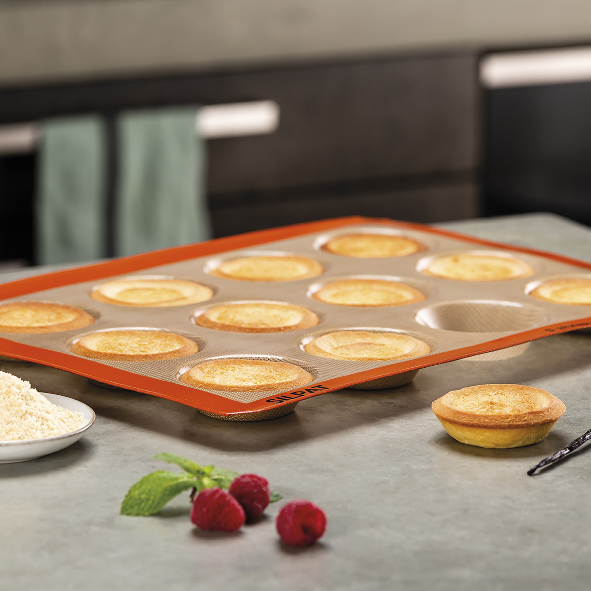 Silpat Nonstick Silicone Perfect Tartelettes Pan