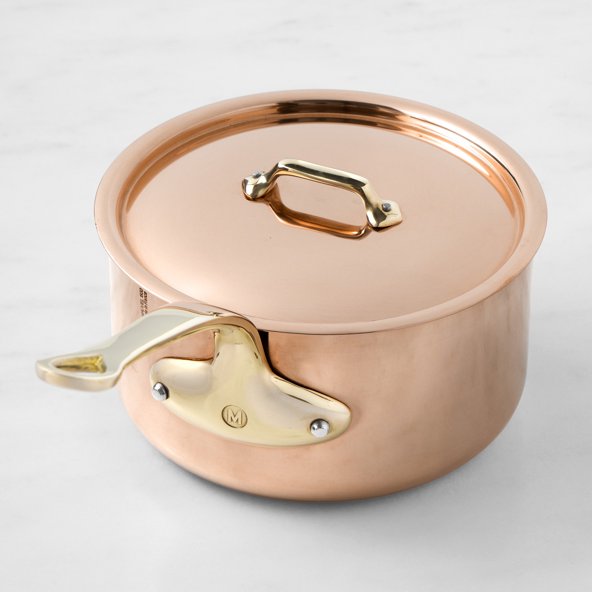 Mauviel M'250B Copper Saucepan