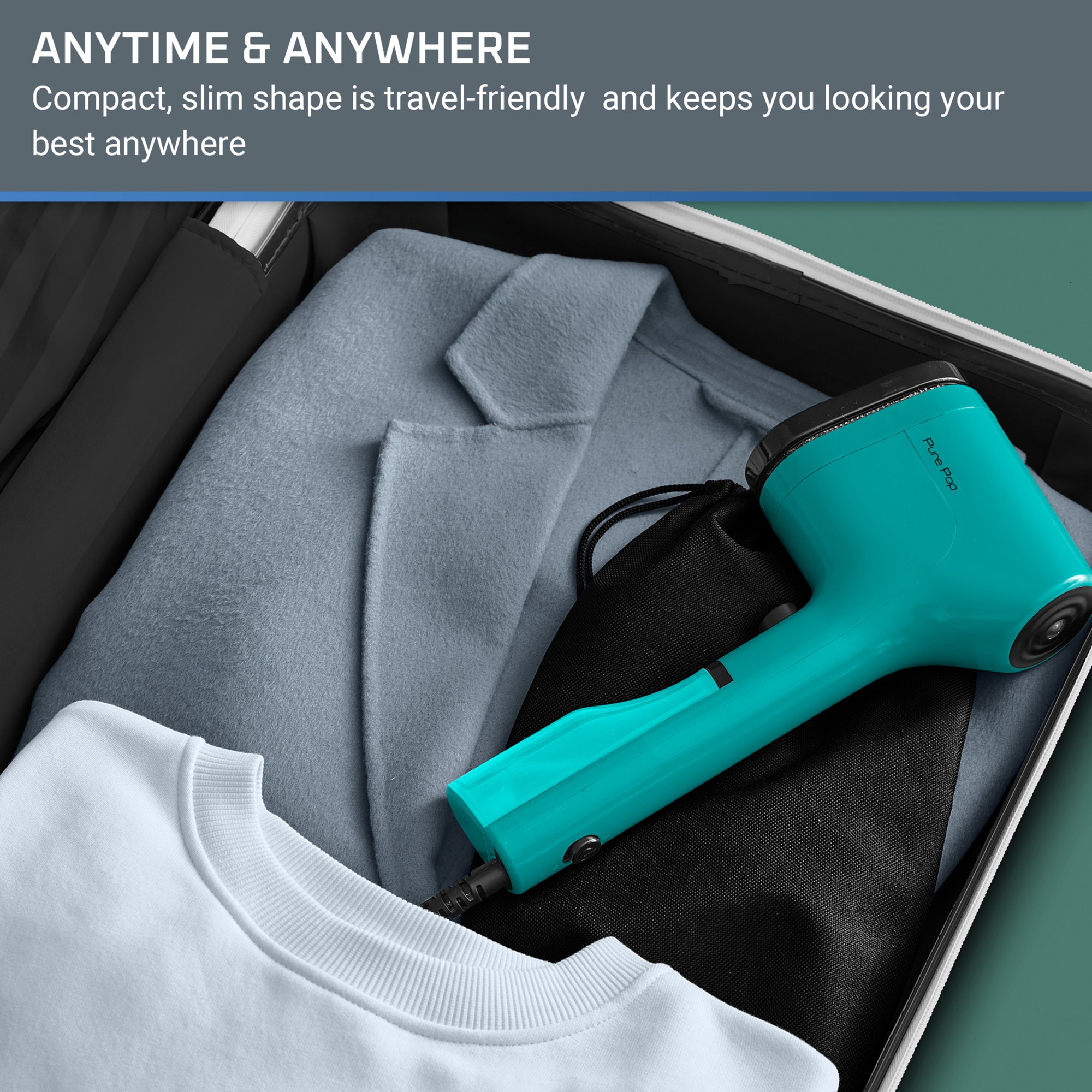 Rowenta Pure Pop Handheld Garment Steamer