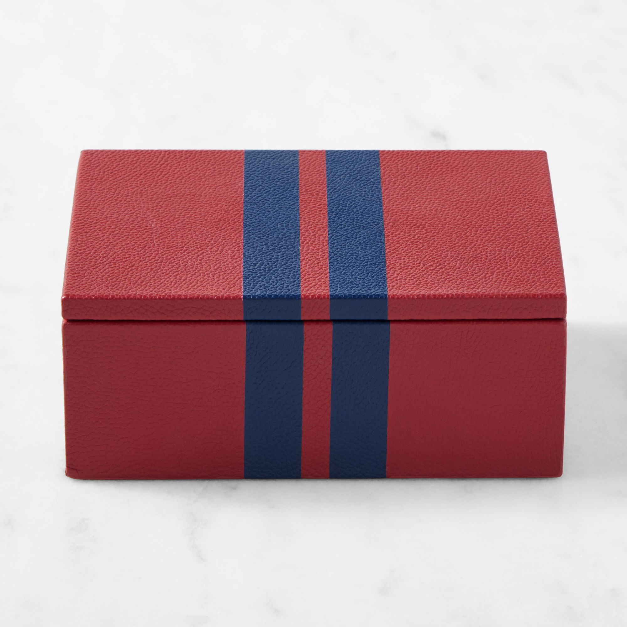 THE GEORGE x Williams Sonoma Home Leather Wrapped Boxes