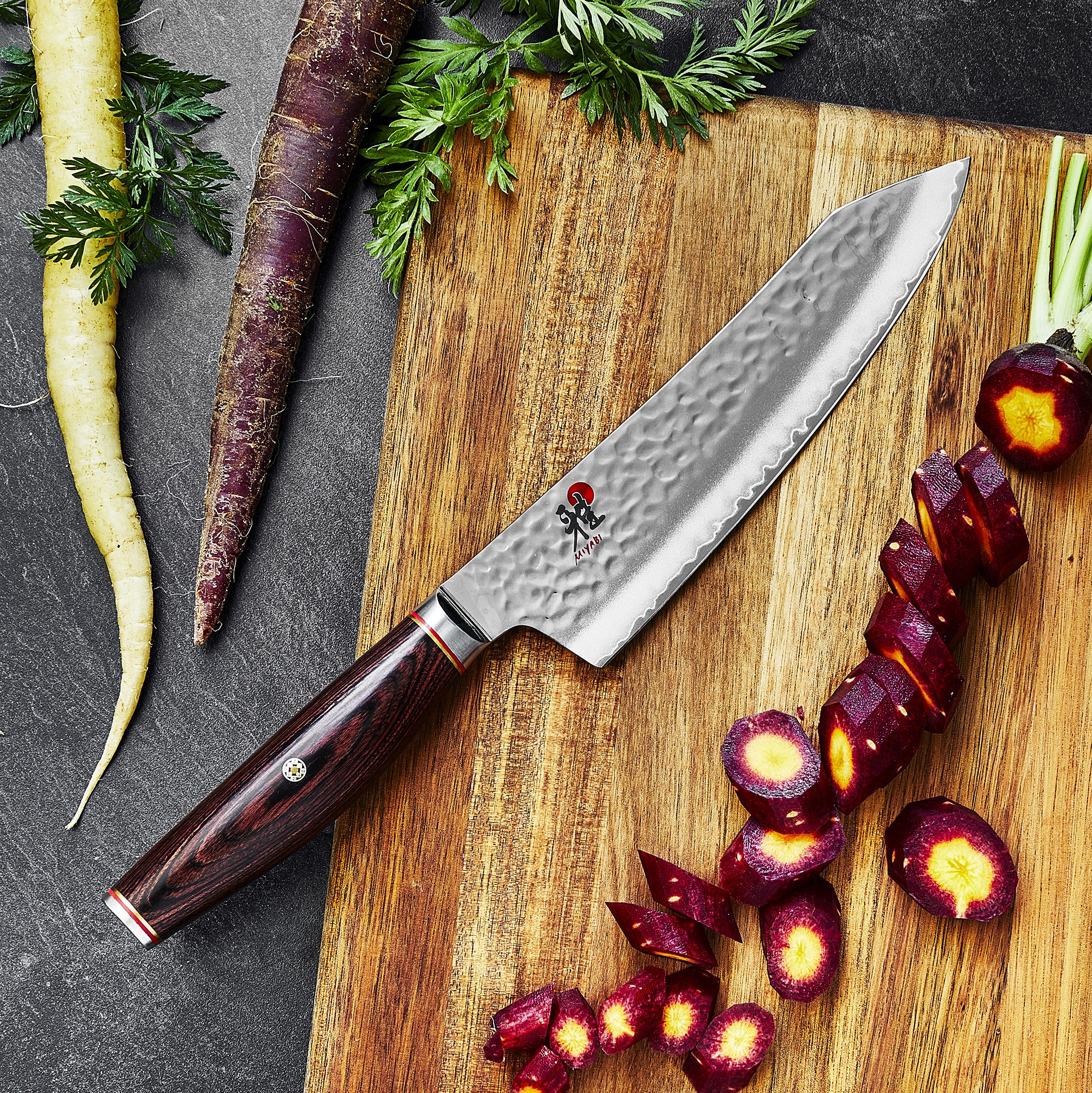 Miyabi Artisan Rocking Santoku Knife, 7