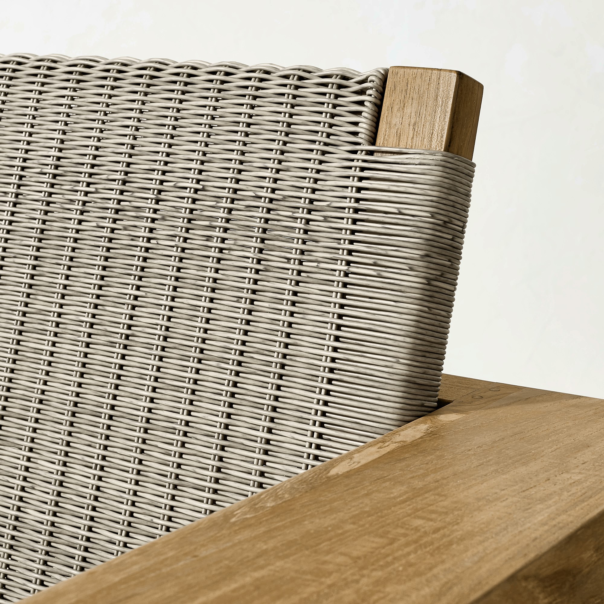 Larnaca Outdoor Teak x All-Weather-Weave Club Chair