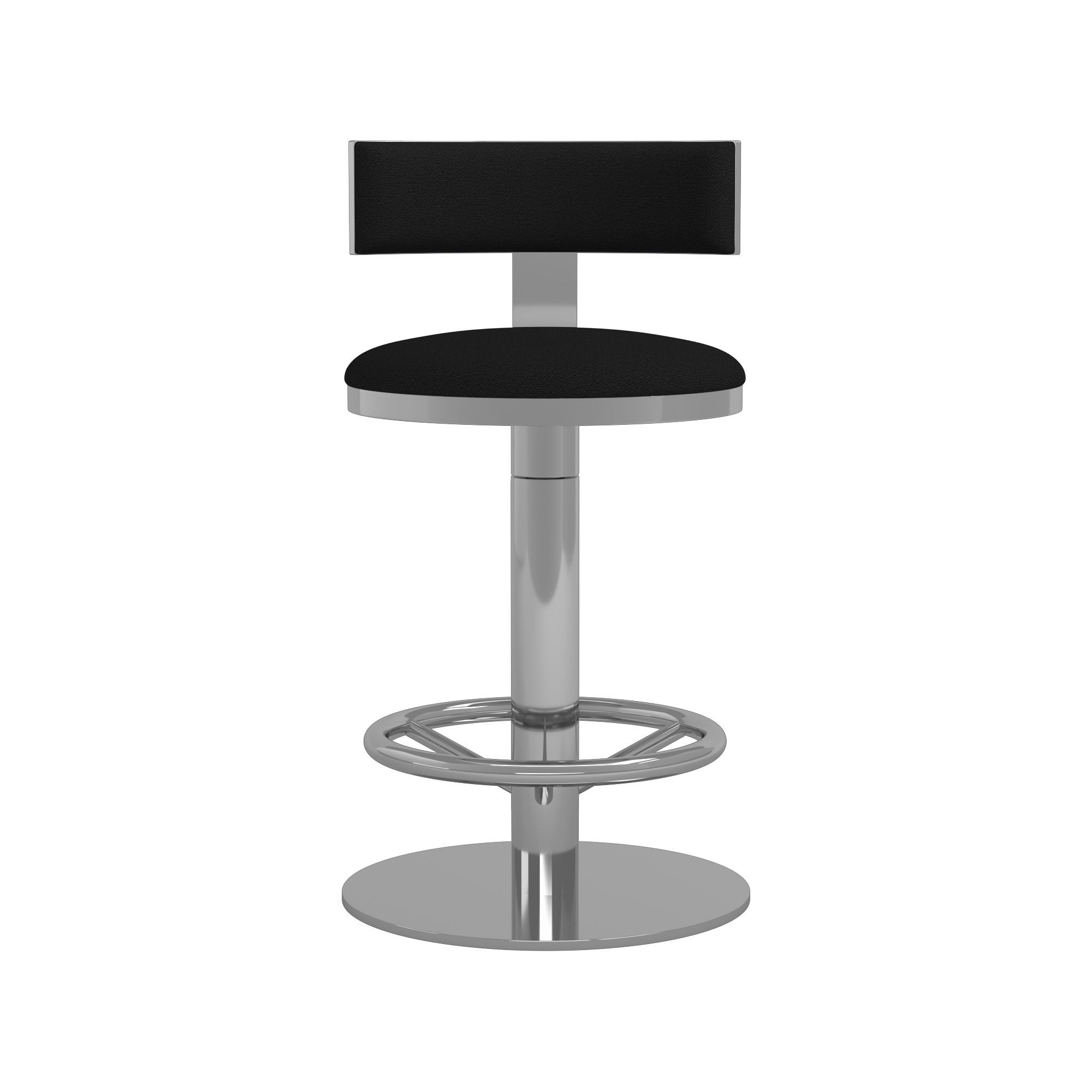 Larkin Upholstered Pedestal Counter & Bar Stool