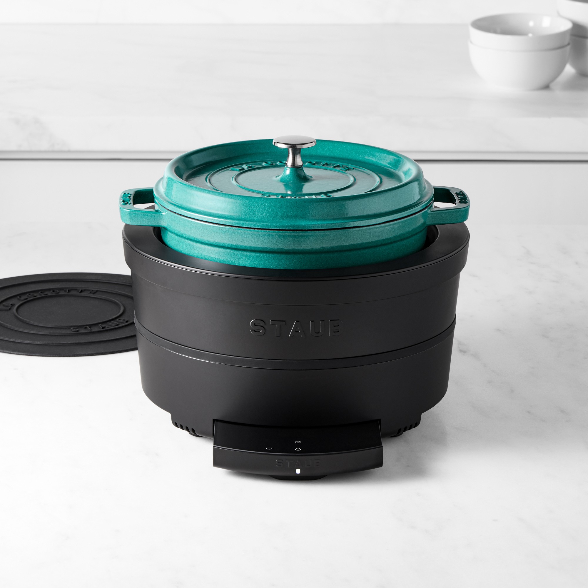 Staub Induction Multi-Cooker with Staub Round Oven