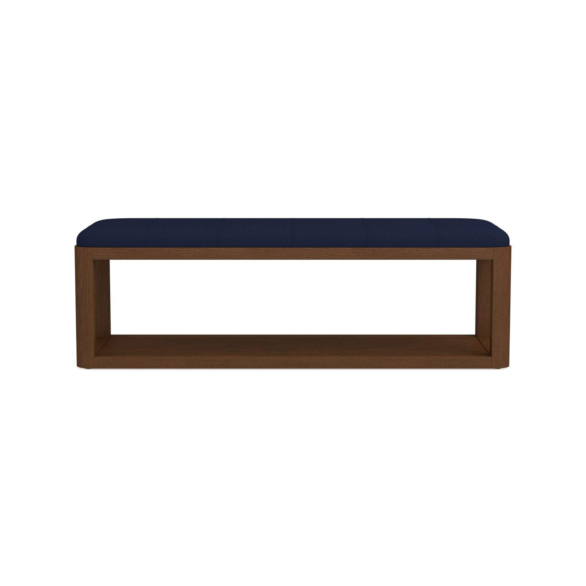 Porte Grid Tufted Bench (55