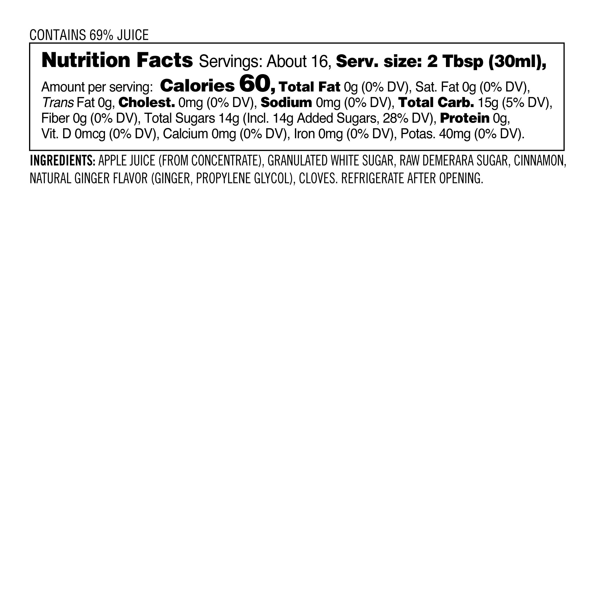 Woodford Reserve x Williams Sonoma Spiced Apple Cocktail Mix