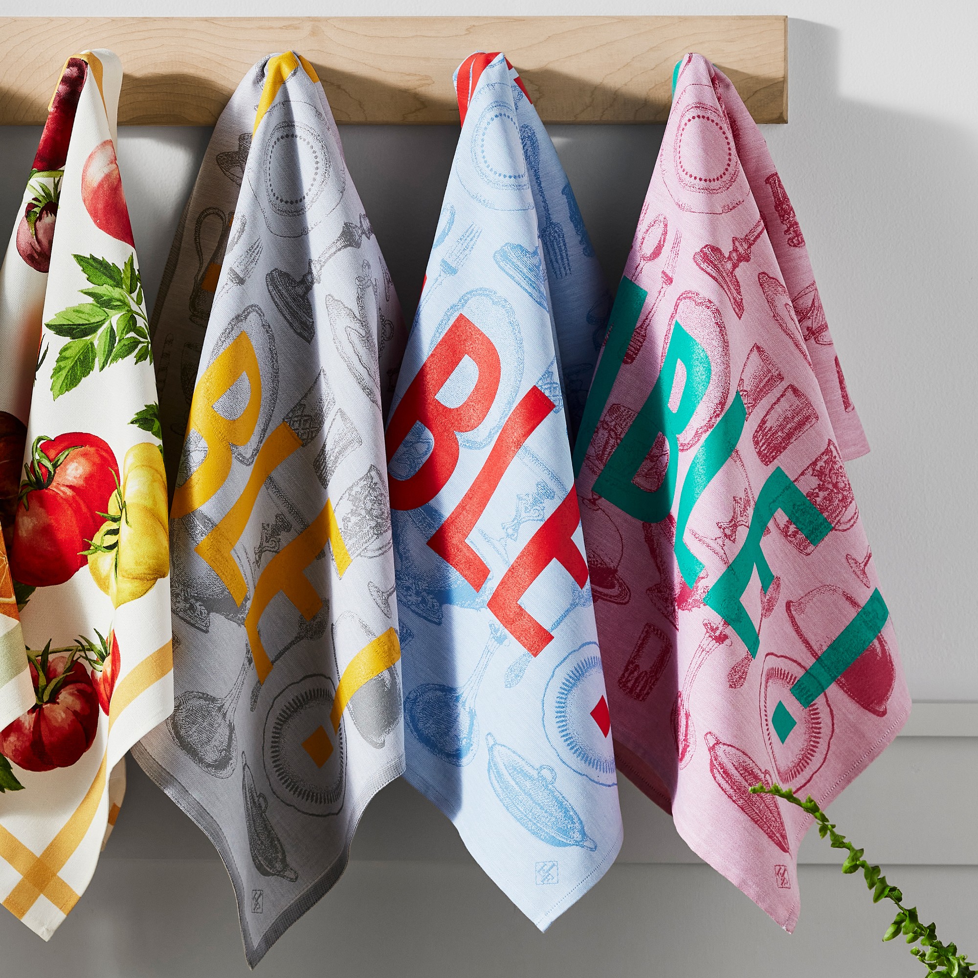 Tomato Tea Towels, Set of 2