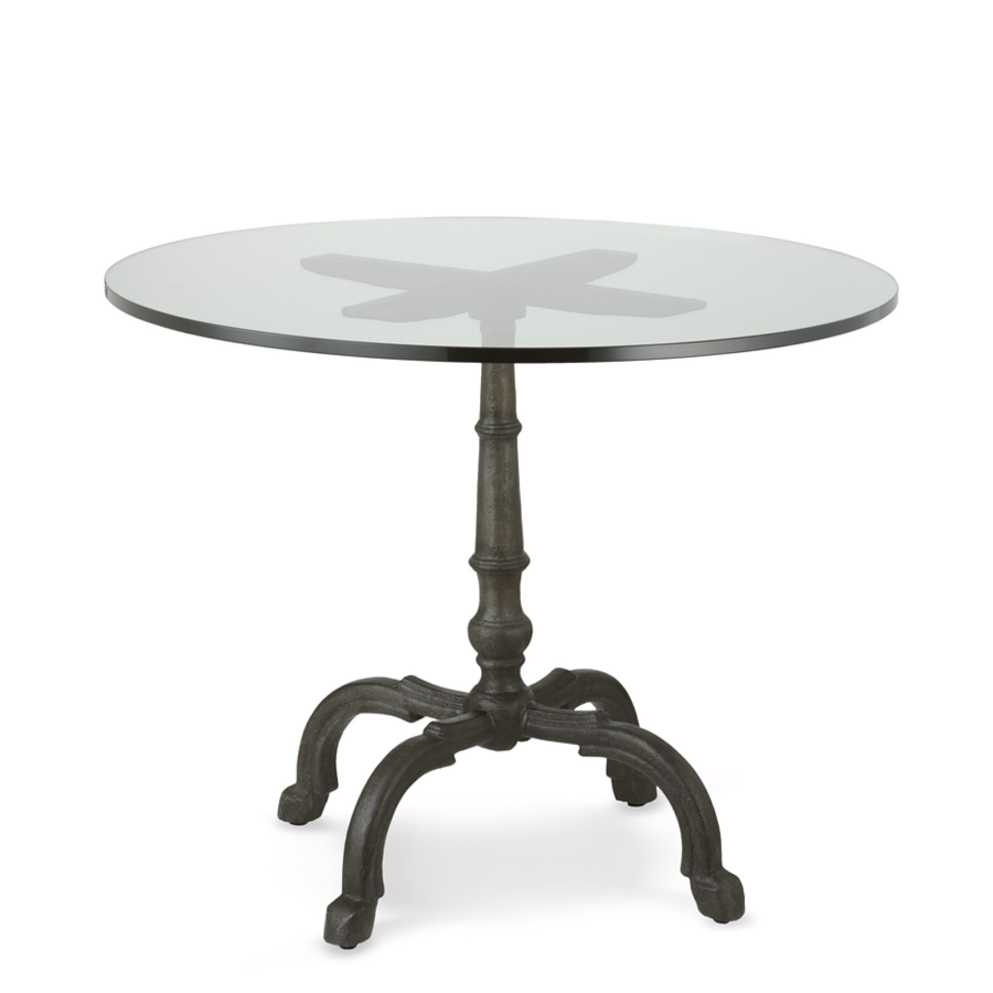 La Coupole Round Iron Bistro Table (42