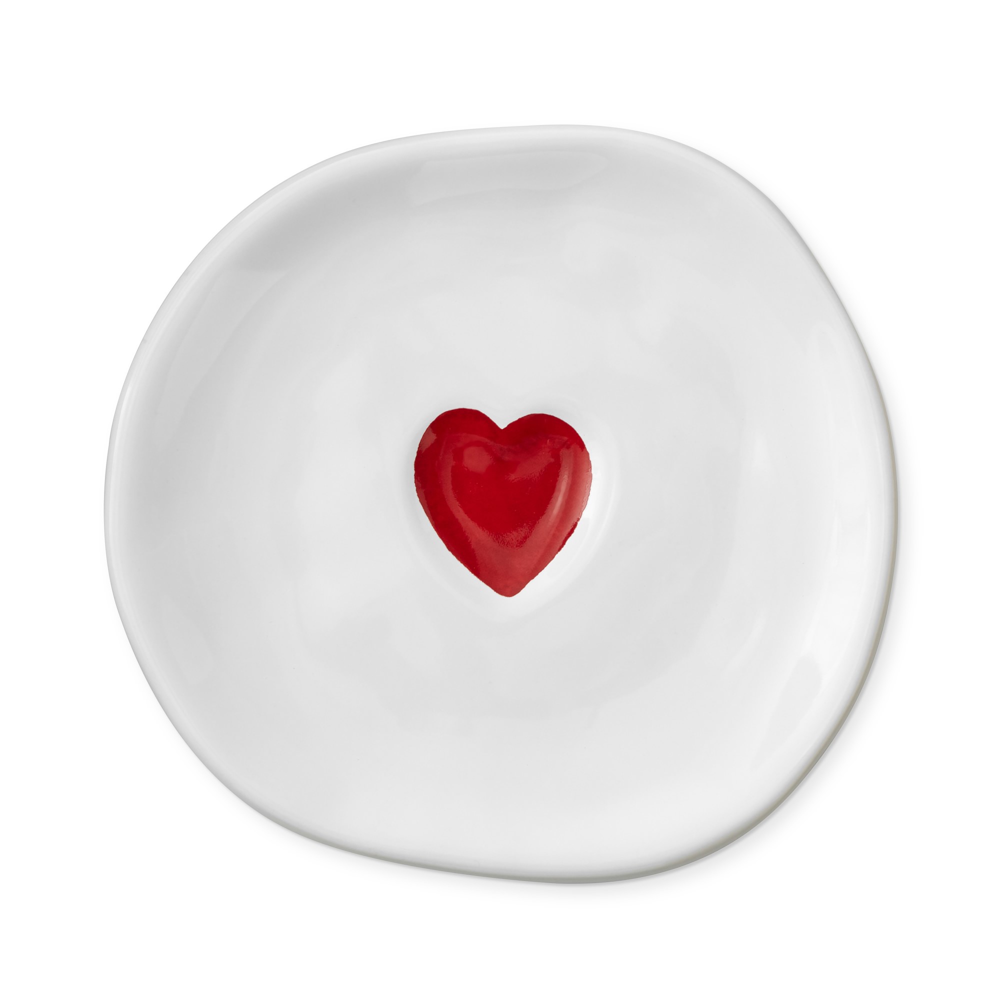 Heart Salad Plates