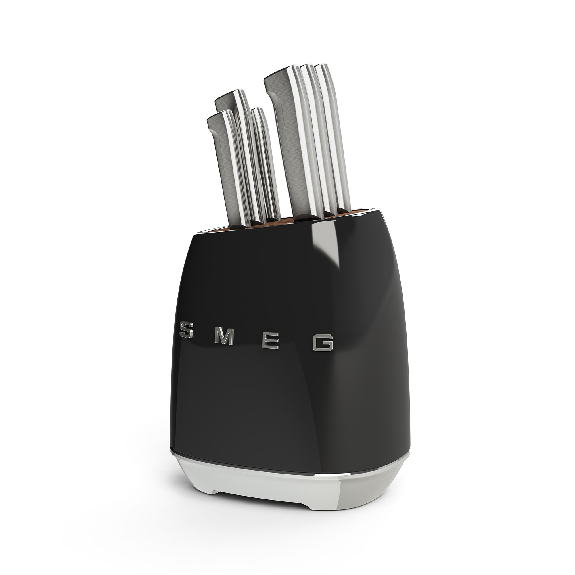 SMEG Knife Block, Set of 6