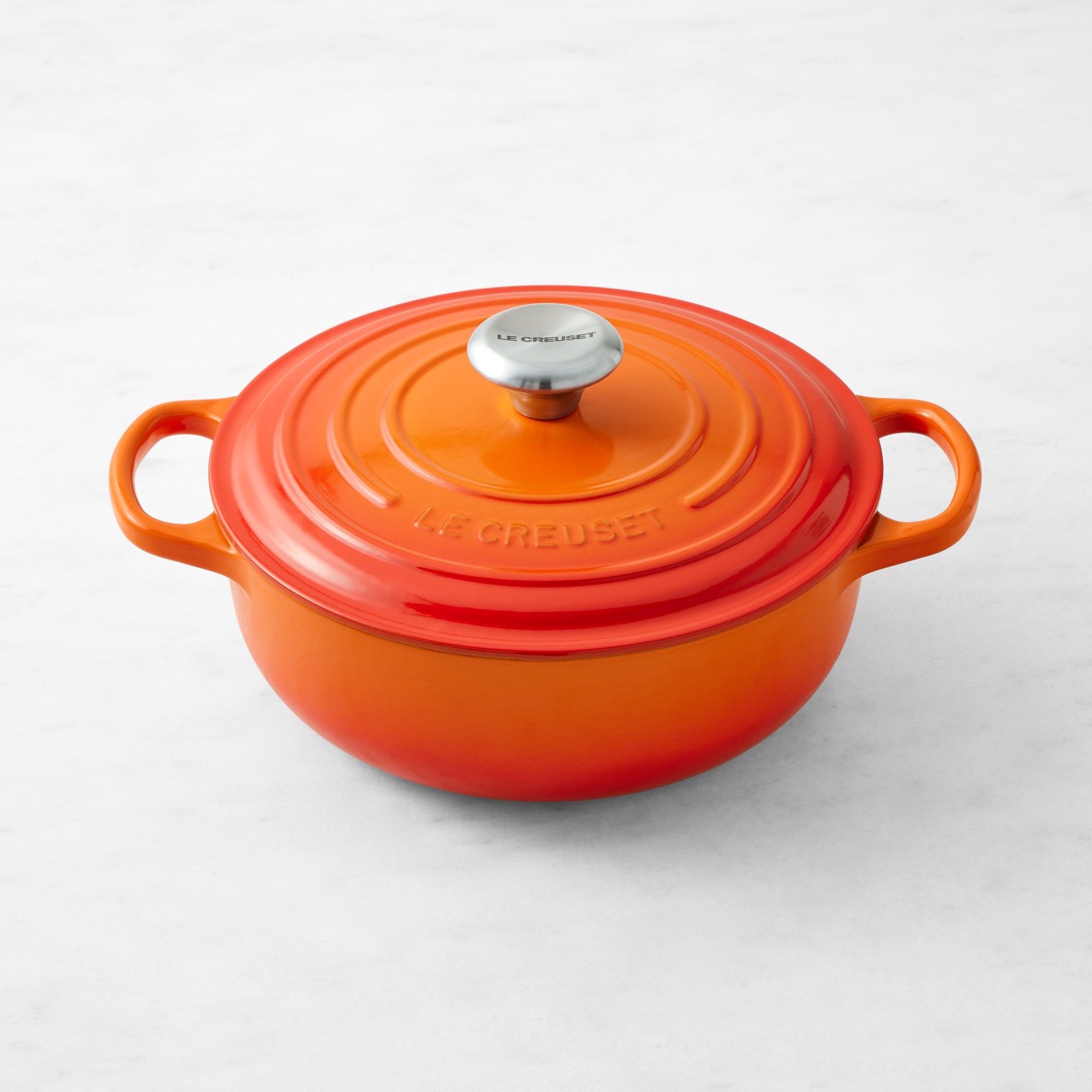 Le Creuset Signature Enameled Cast Iron Sauteuse Pan, 3 1/2-Qt.