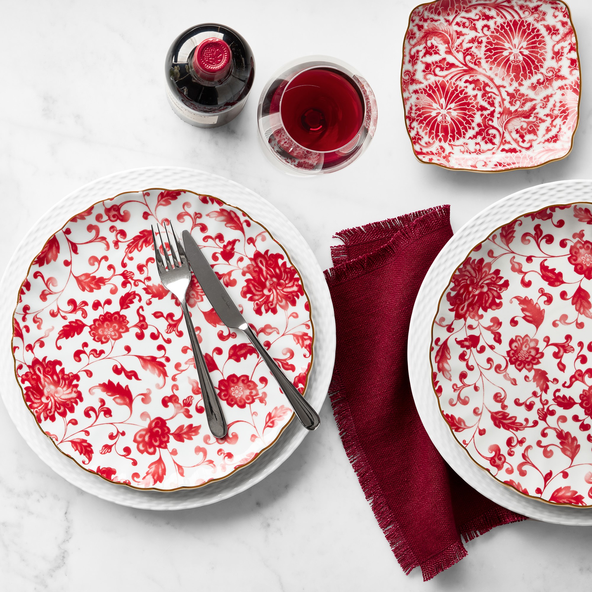 Pillivuyt Basketweave Porcelain Charger