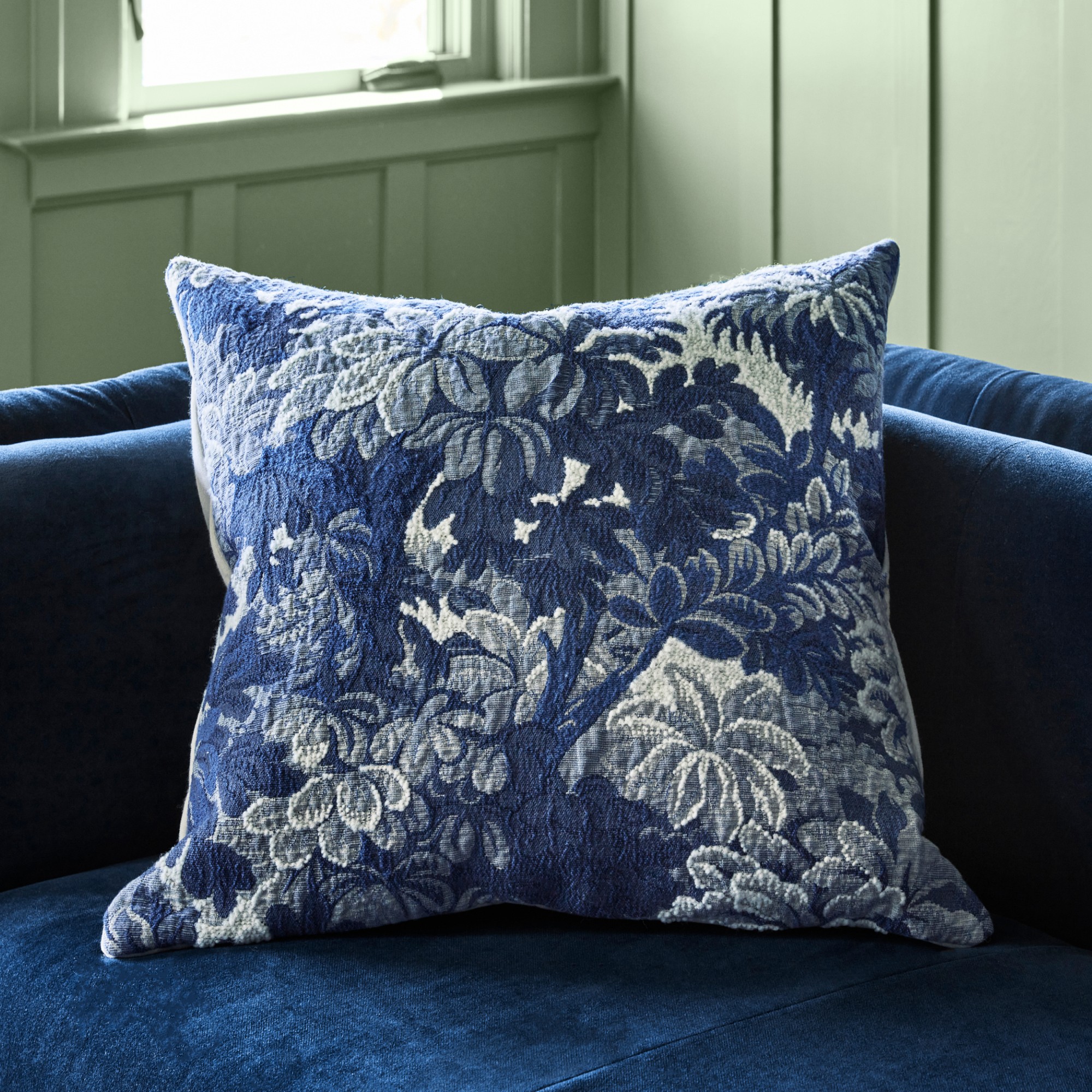 Scalamandré Ridge Edge Pillow Cover