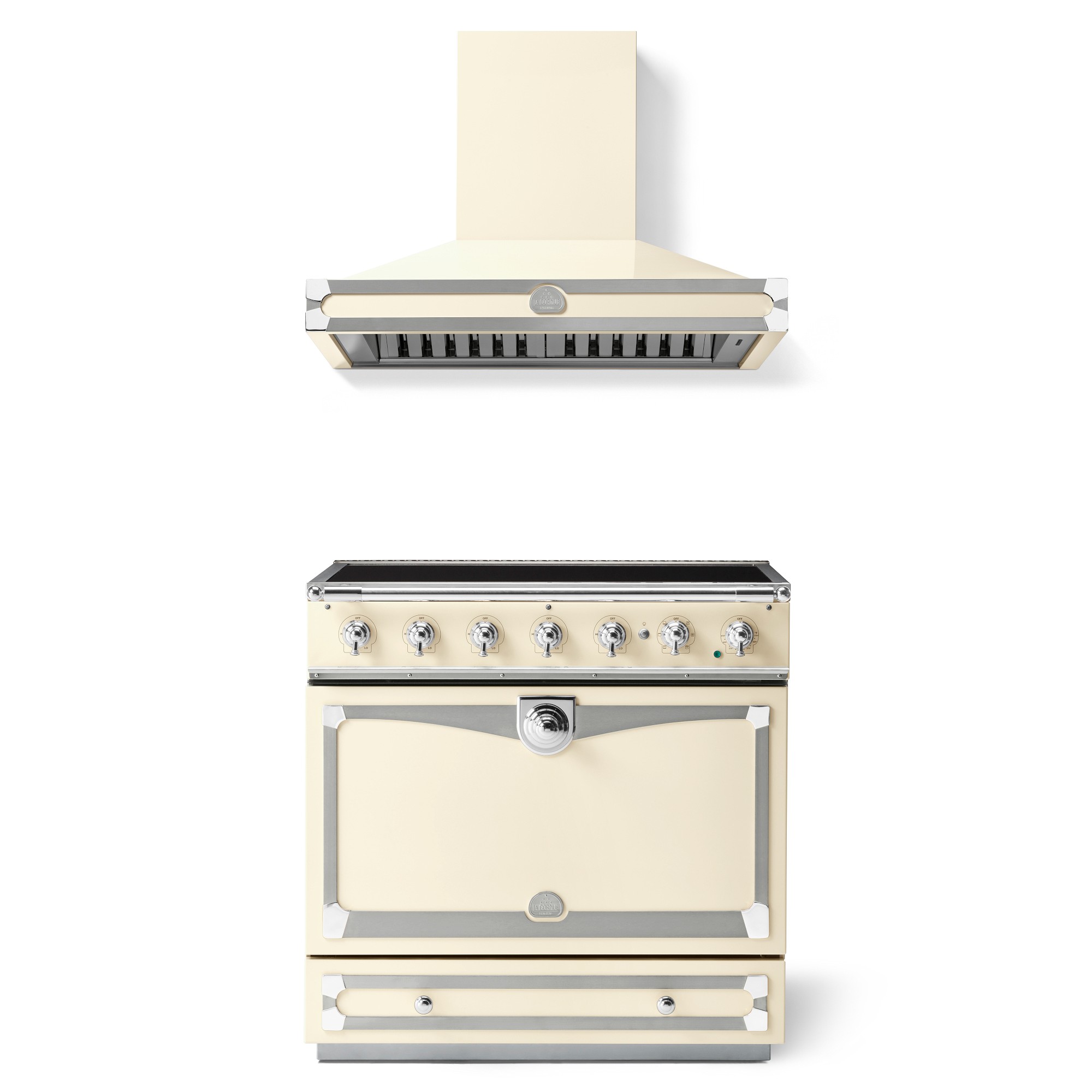 La Cornue CornuFé 90 Albertine Induction Range & Hood