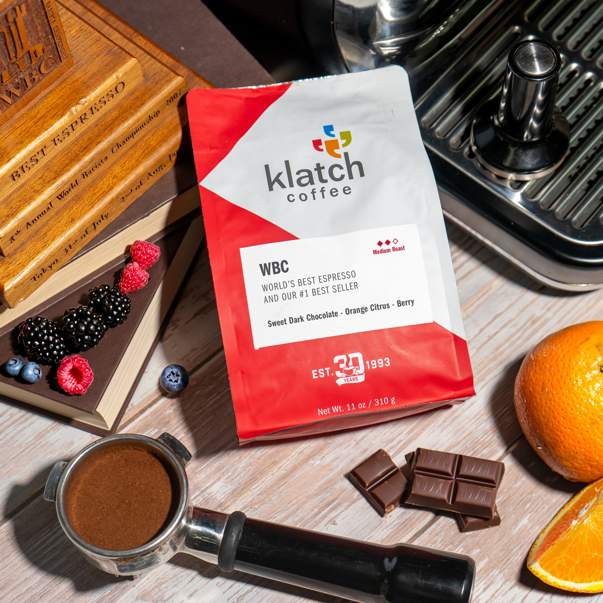 Klatch Coffee Decaf Espresso Blend Coffee Beans