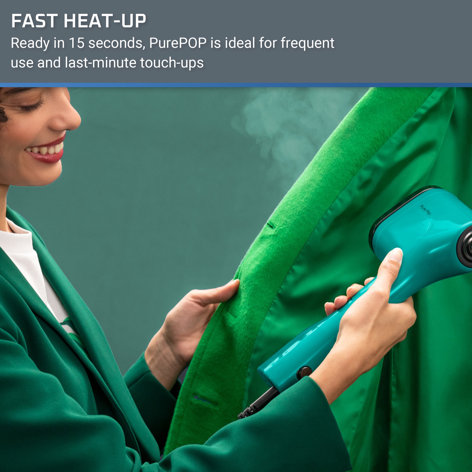 Rowenta Pure Pop Handheld Garment Steamer