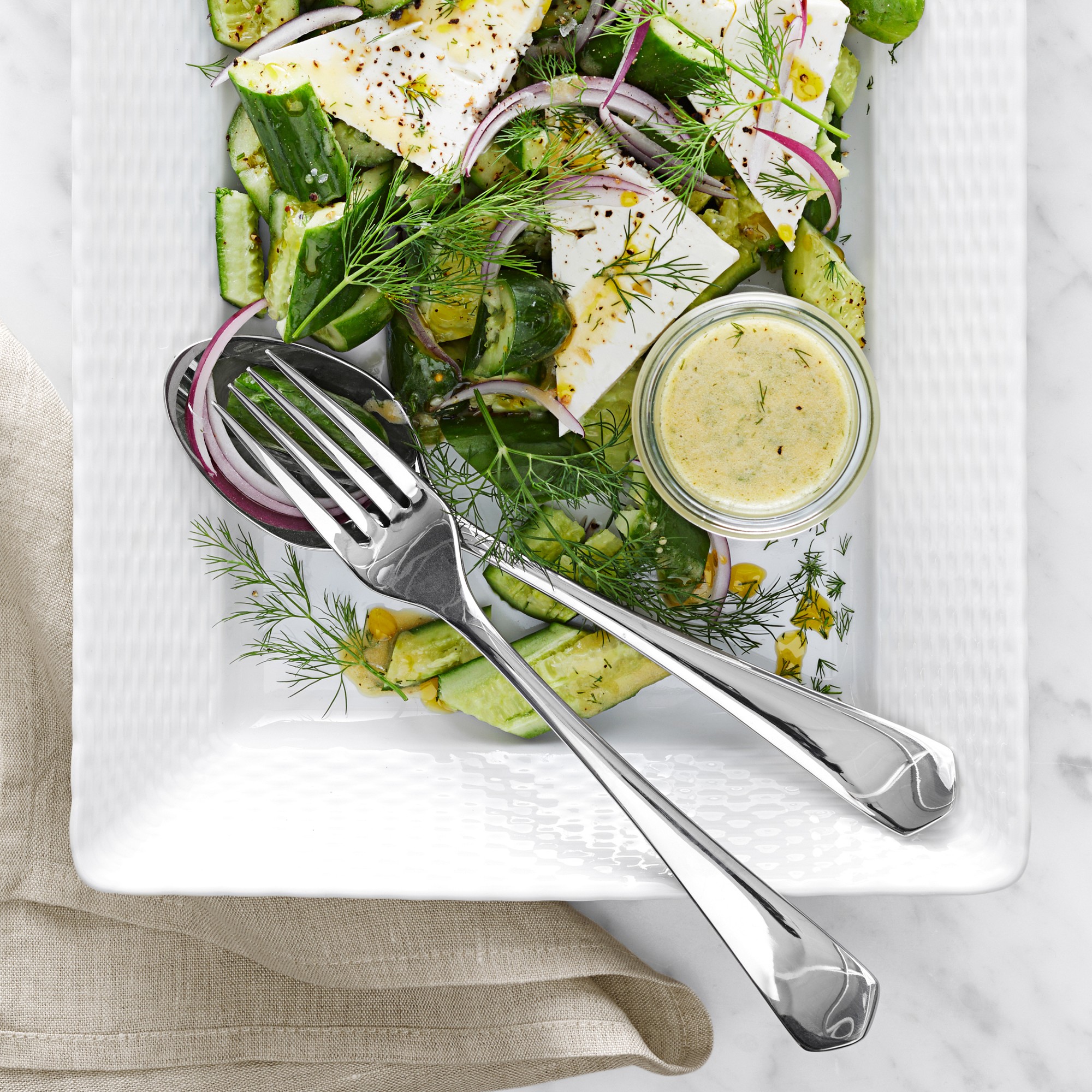 Pillivuyt Basketweave Porcelain Rectangular Platter