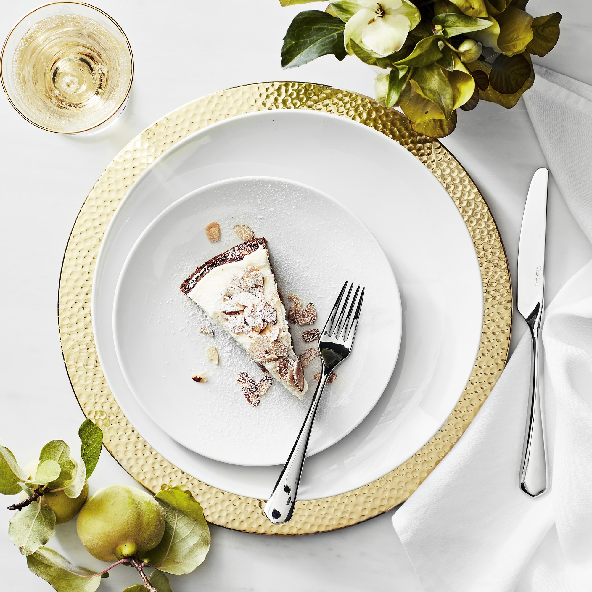 Pillivuyt Coupe Porcelain Dinner Plates