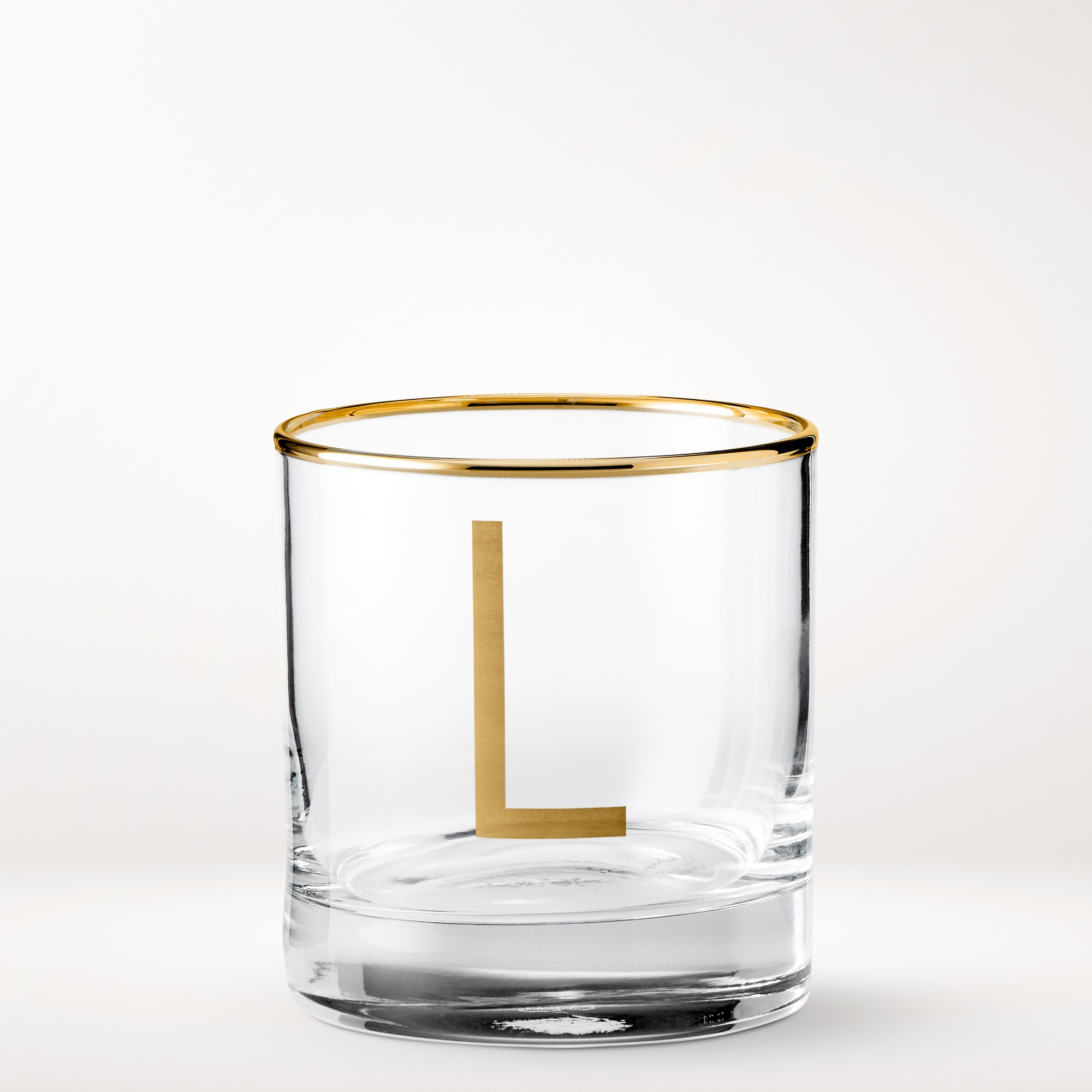 Monogram Double Old-Fashioned Glass