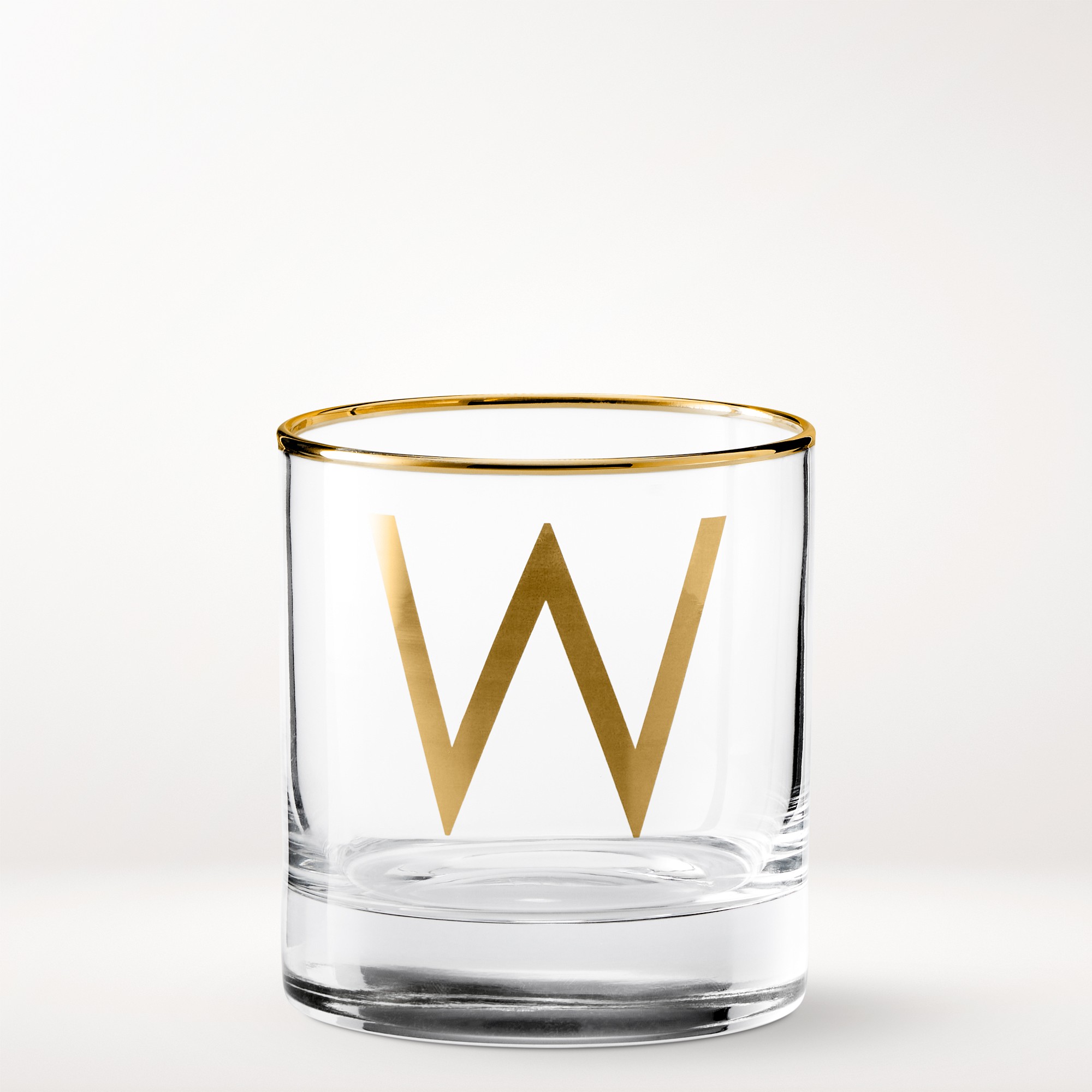 Monogram Double Old-Fashioned Glass