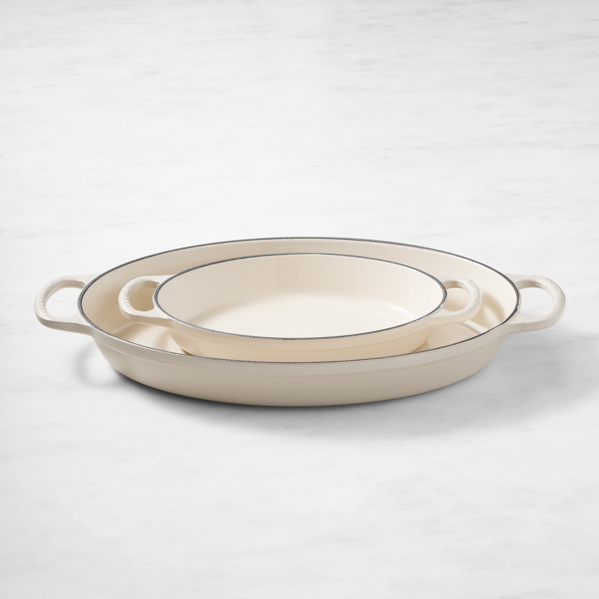 Le Creuset Signature Enameled Cast Iron Oval Gratin Baker