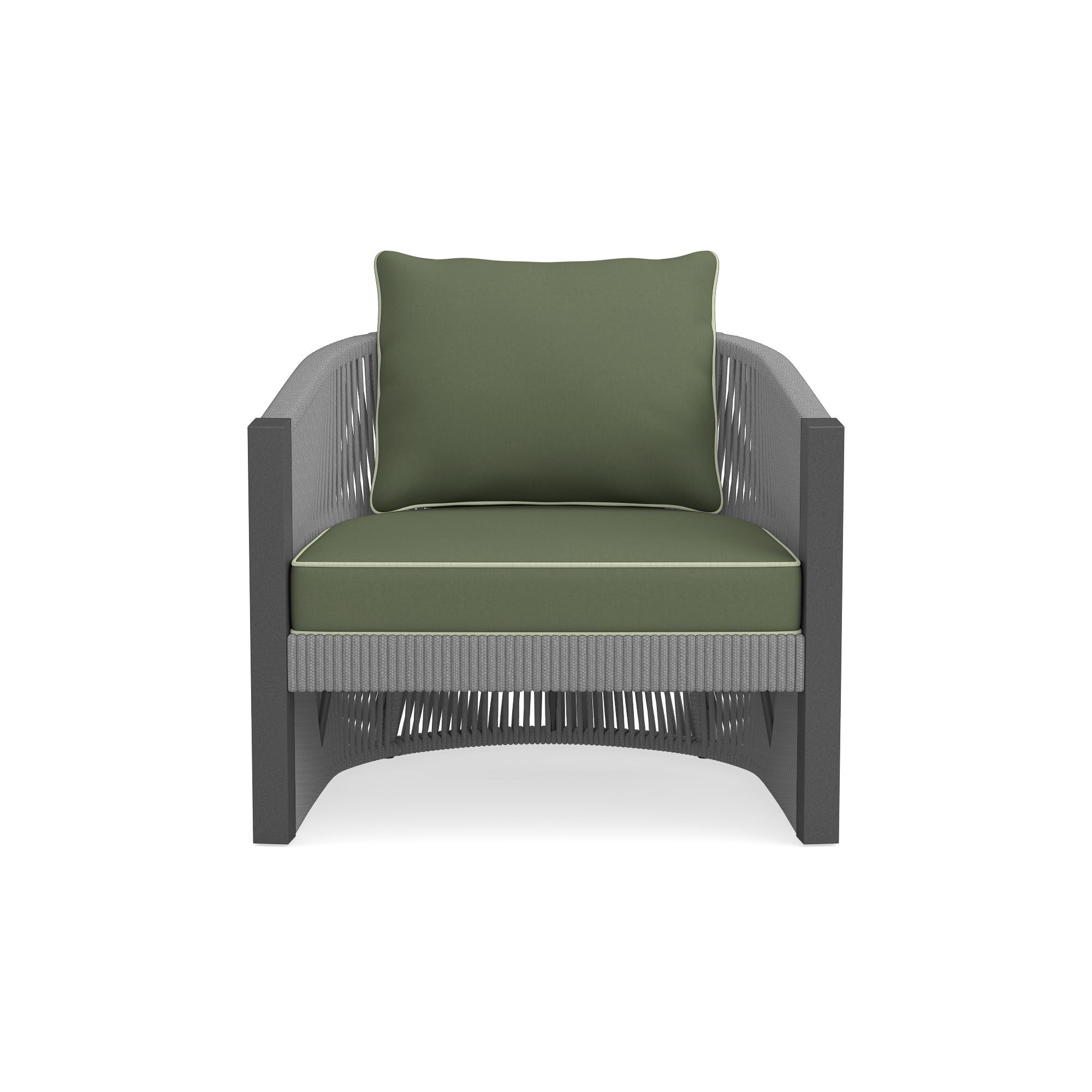 Pasadena Metal Club Chair Cushions