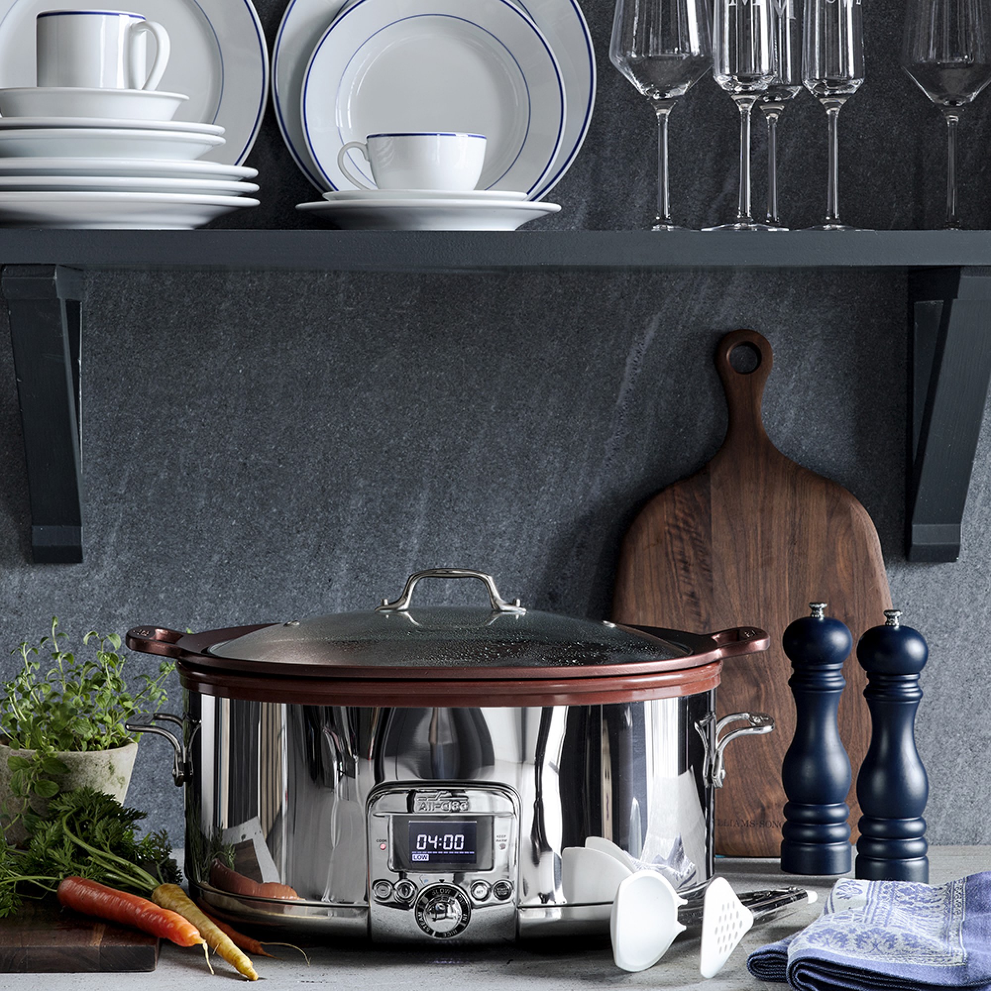 Peugeot Paris Salt & Pepper Mills, Matte Navy