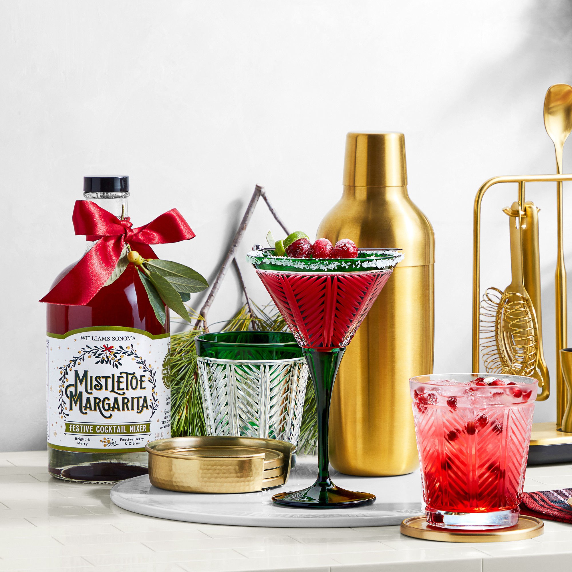 Williams Sonoma Festive Cocktail Mix, Mistletoe Margarita