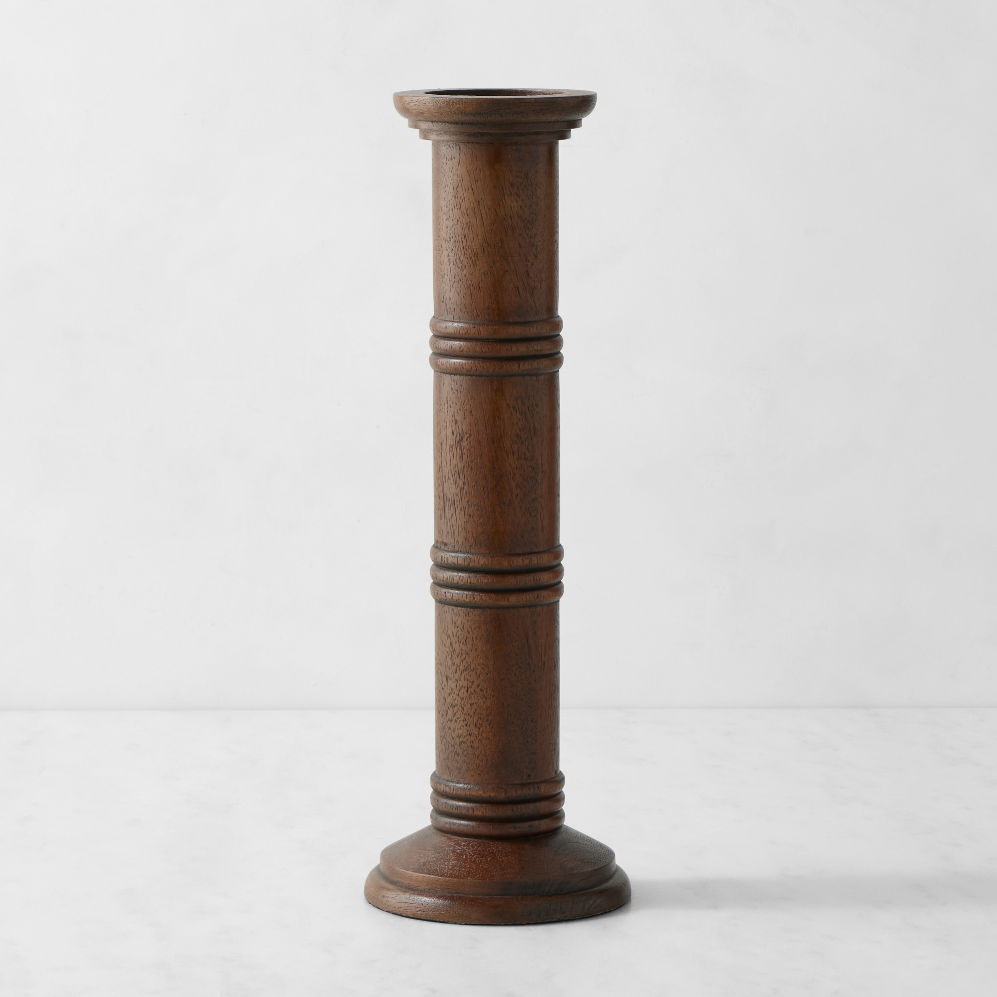 Oversized Wooden Pillar Holder