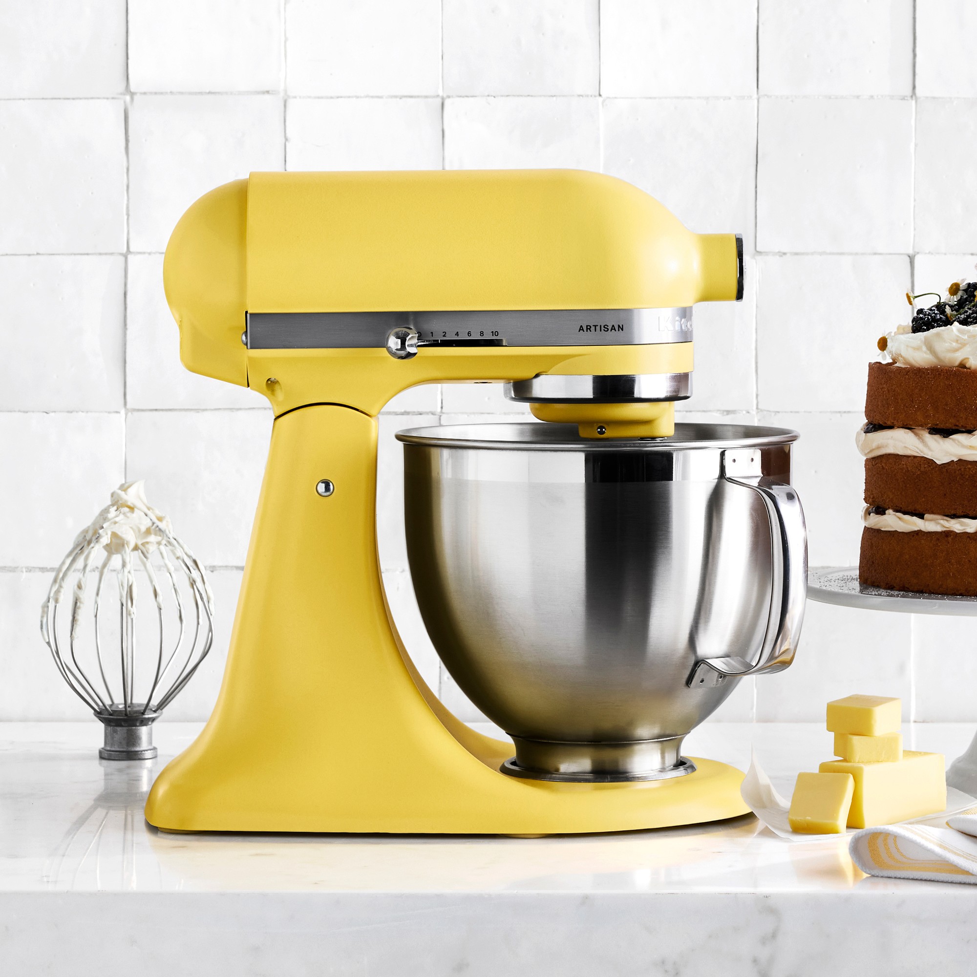 KitchenAid® 2025 Color of the Year Artisan Stand Mixer, Butter, 5-Qt.