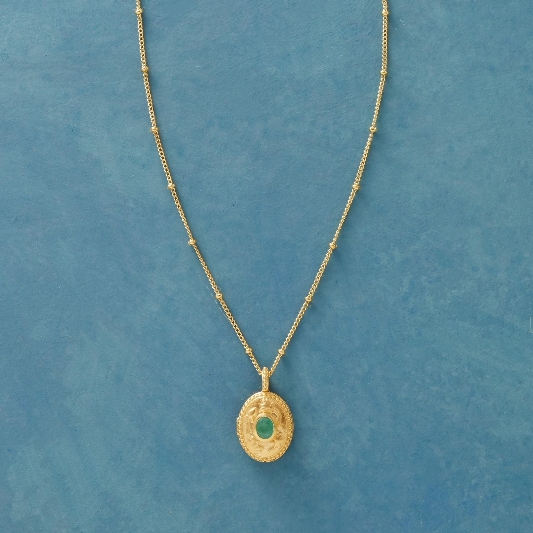 Gold Vermeil Birthstone Locket