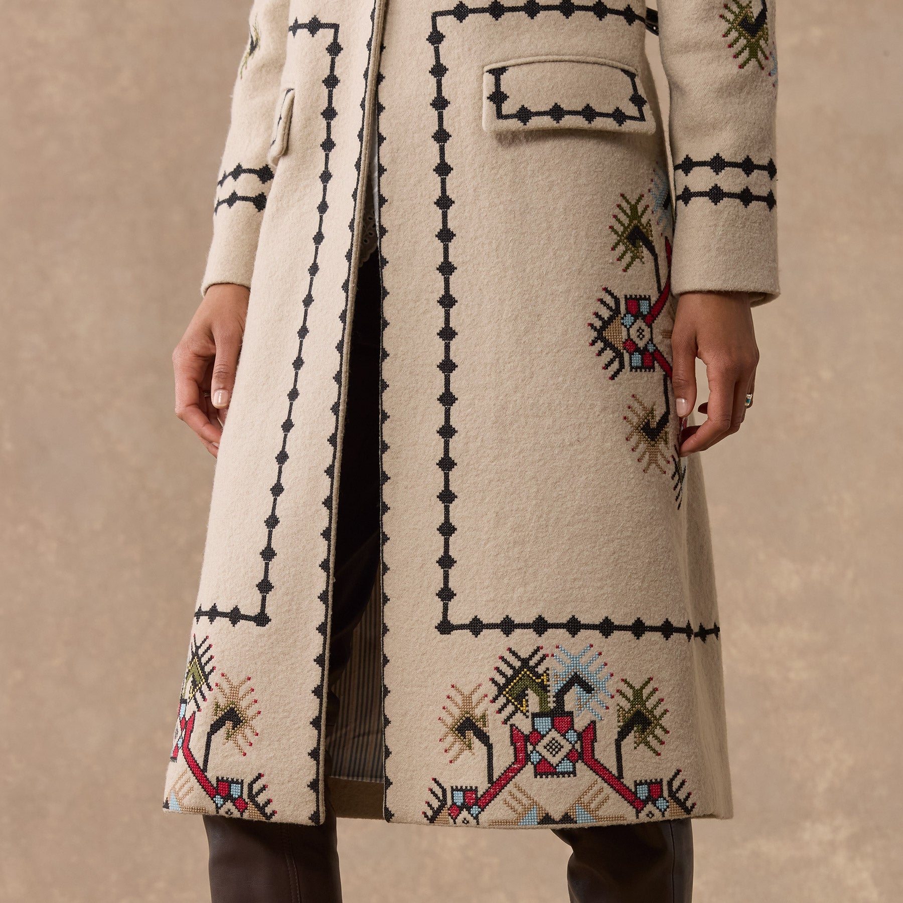 Cardiff Folk Coat, Petite